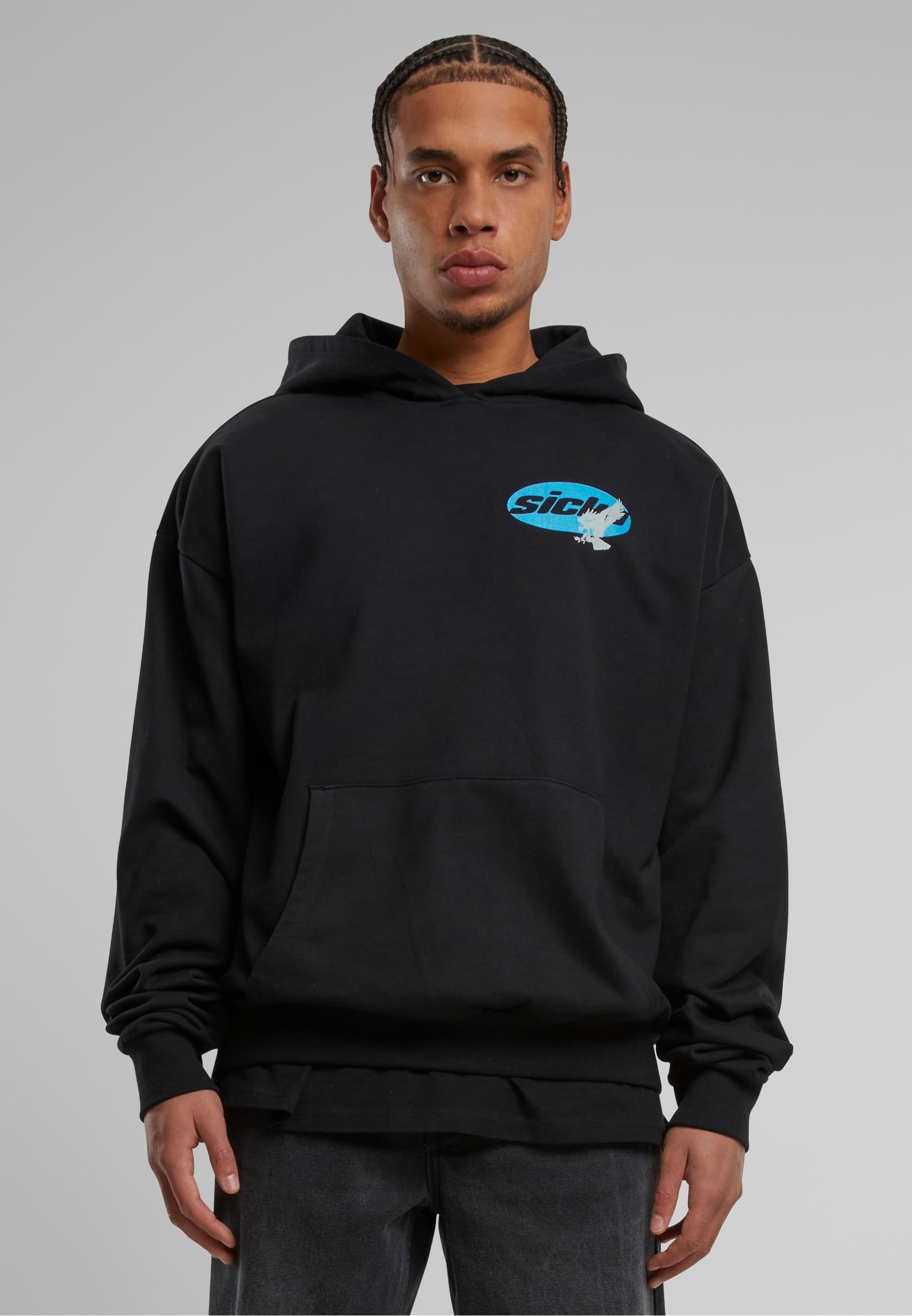 Upscale by Mister Tee Kapuzensweatshirt »Upscale by Mister Tee Sick Eagle Ultra Heavy Oversize Hoodie«, (1 tlg.)