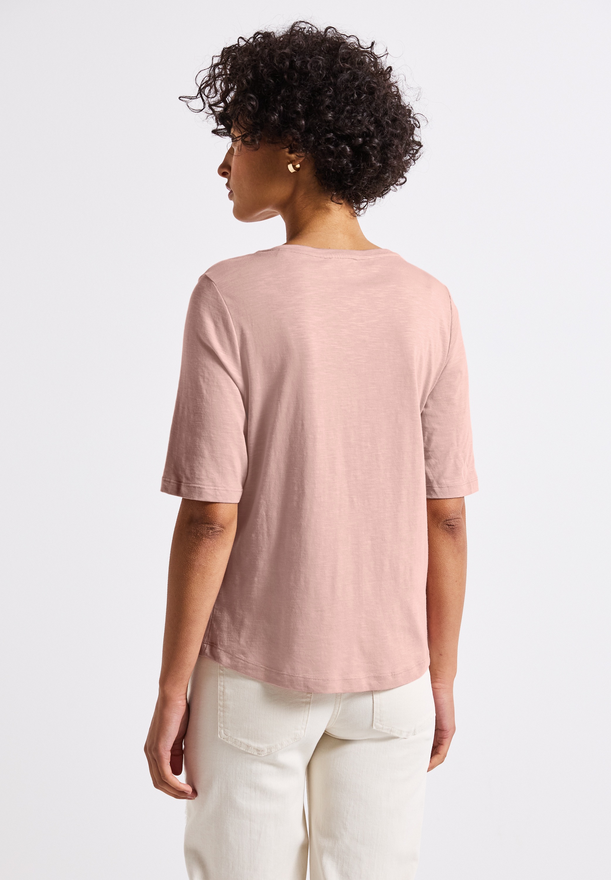 STREET ONE T-Shirt, im soften Baumwoll-Mix