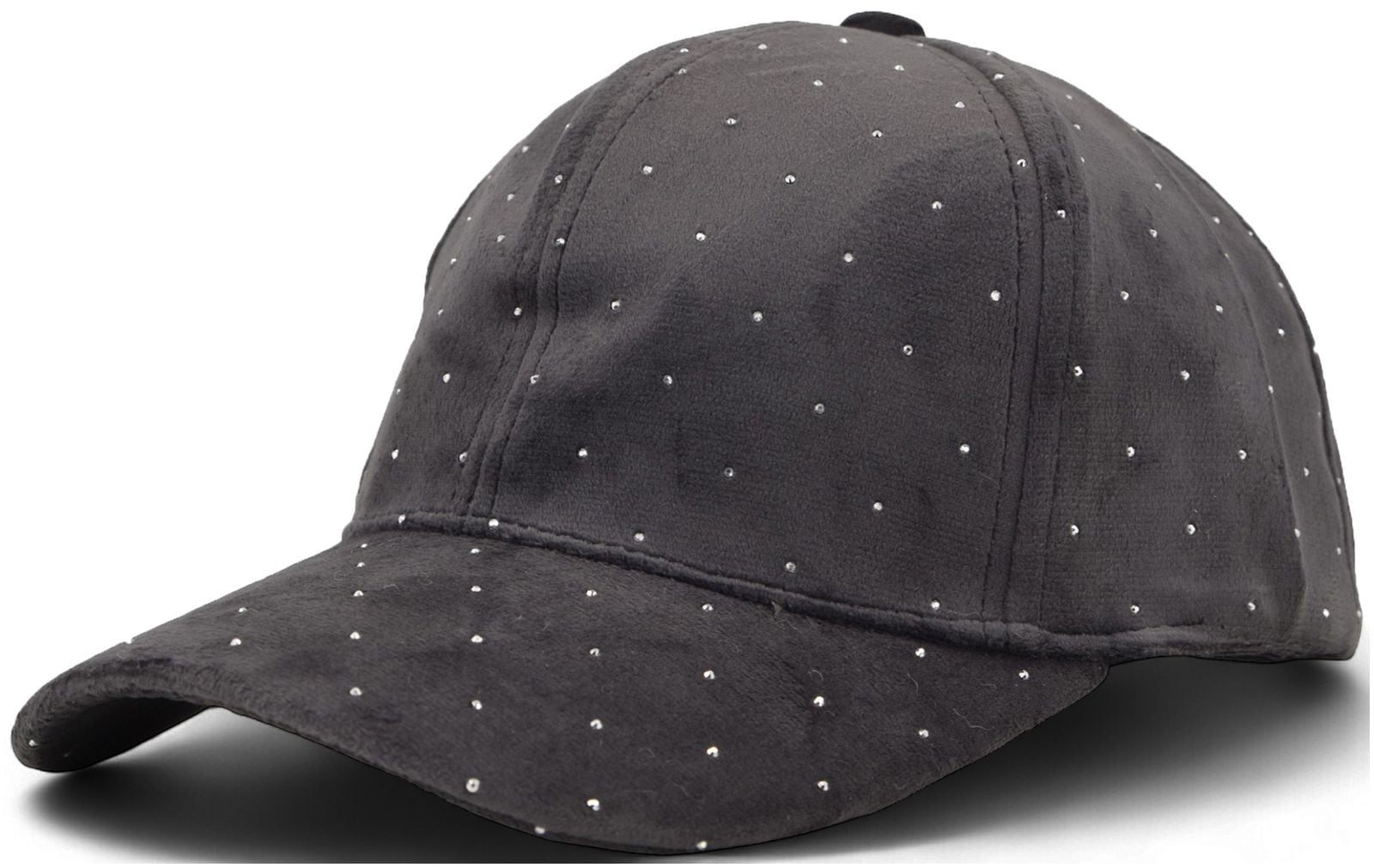 styleBREAKER "Samt Baseball Cap mit Strass" 1 Stk.