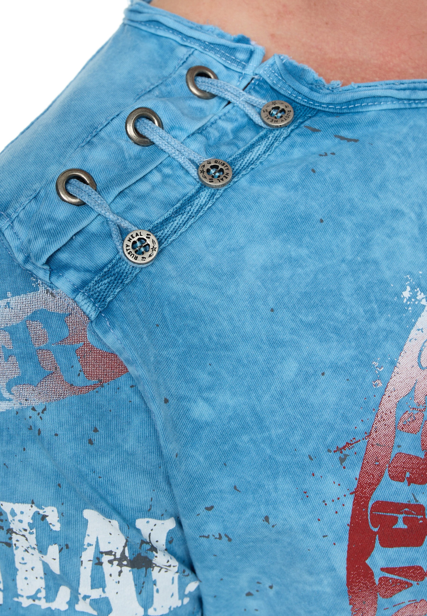 Rusty Neal T-Shirt, mit Markenprint