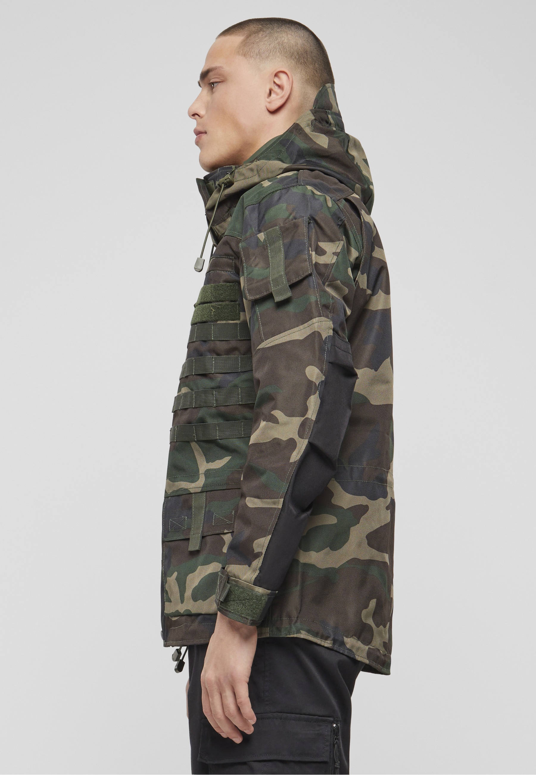 Brandit Winterjacke »Brandit Herren Performance Outdoorjacket« 1 Stk. tlg. mit Kapuze