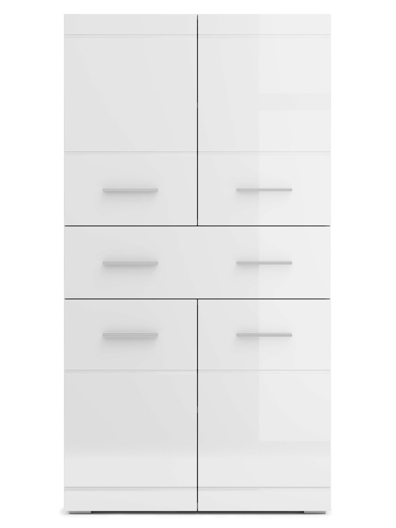 OTTO home Midischrank »Föhr« minimalistisch, zeitlos, hochglänzend