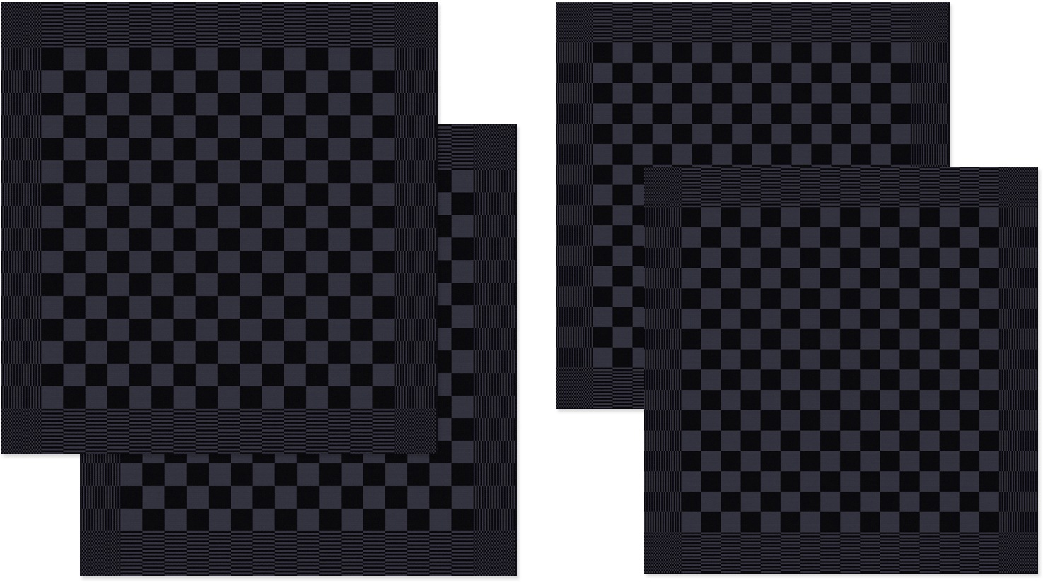 DDDDD Geschirrtuch "Barbeque" Combiset: 2 Küchentücher & 2 Geschirrtücher günstig online kaufen