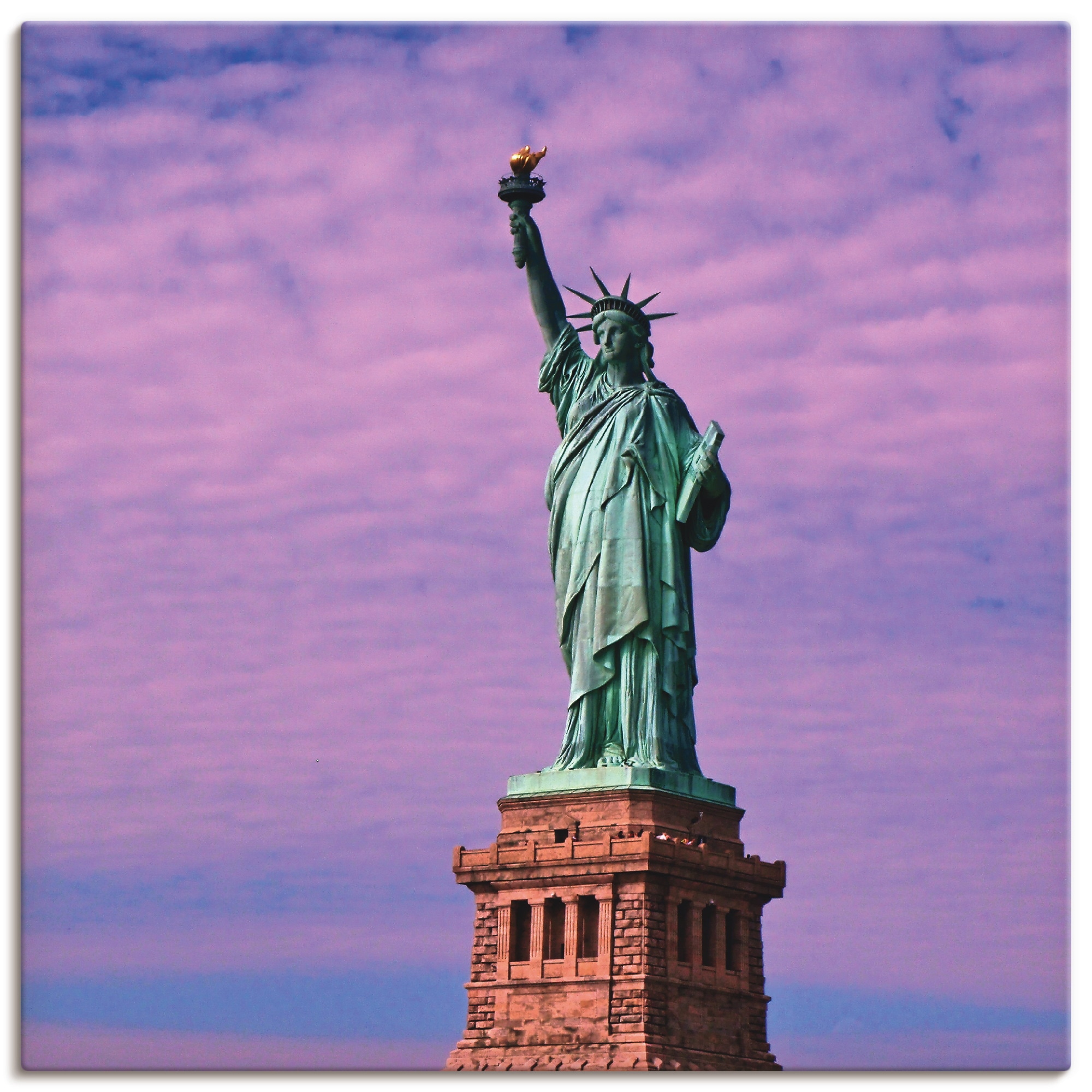 Artland Wandbild »Freiheitsstatue«, Amerika, (1 St.), als Alubild,  Leinwandbild, Wandaufkleber oder Poster in versch. Größen kaufen | BAUR