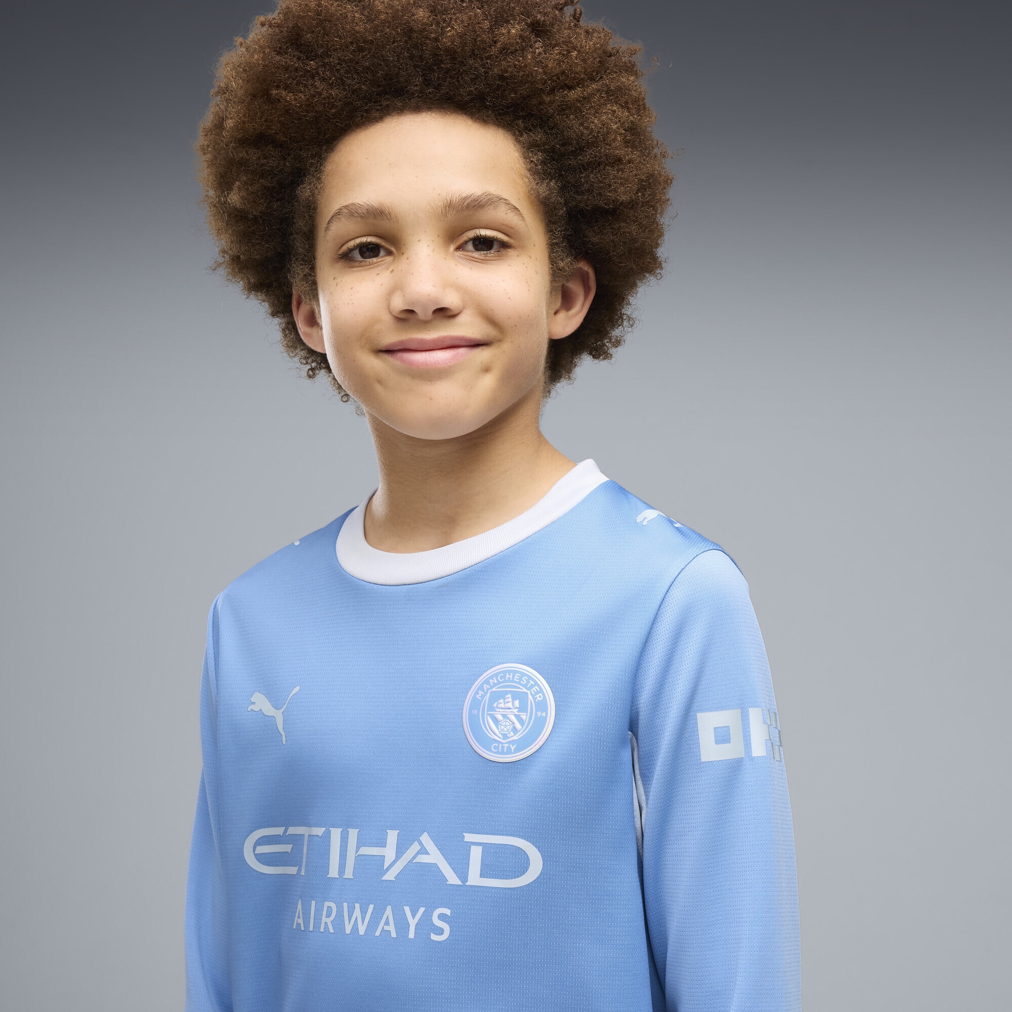 PUMA Trainingsshirt »Manchester City 26/27 Langarm-Heimtrikot Jugendliche«