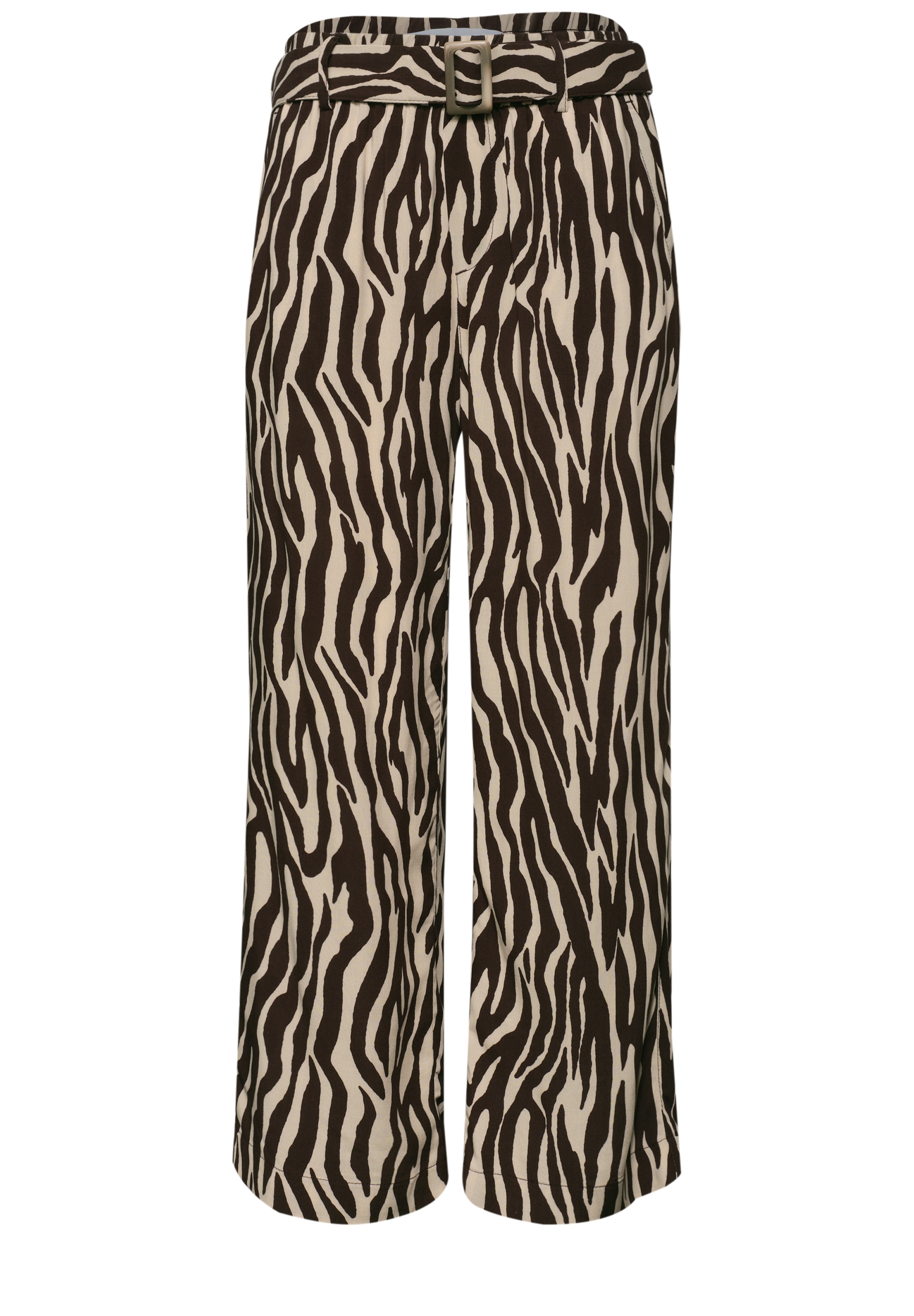 STREET ONE Stoffhose  mit Wide Legs