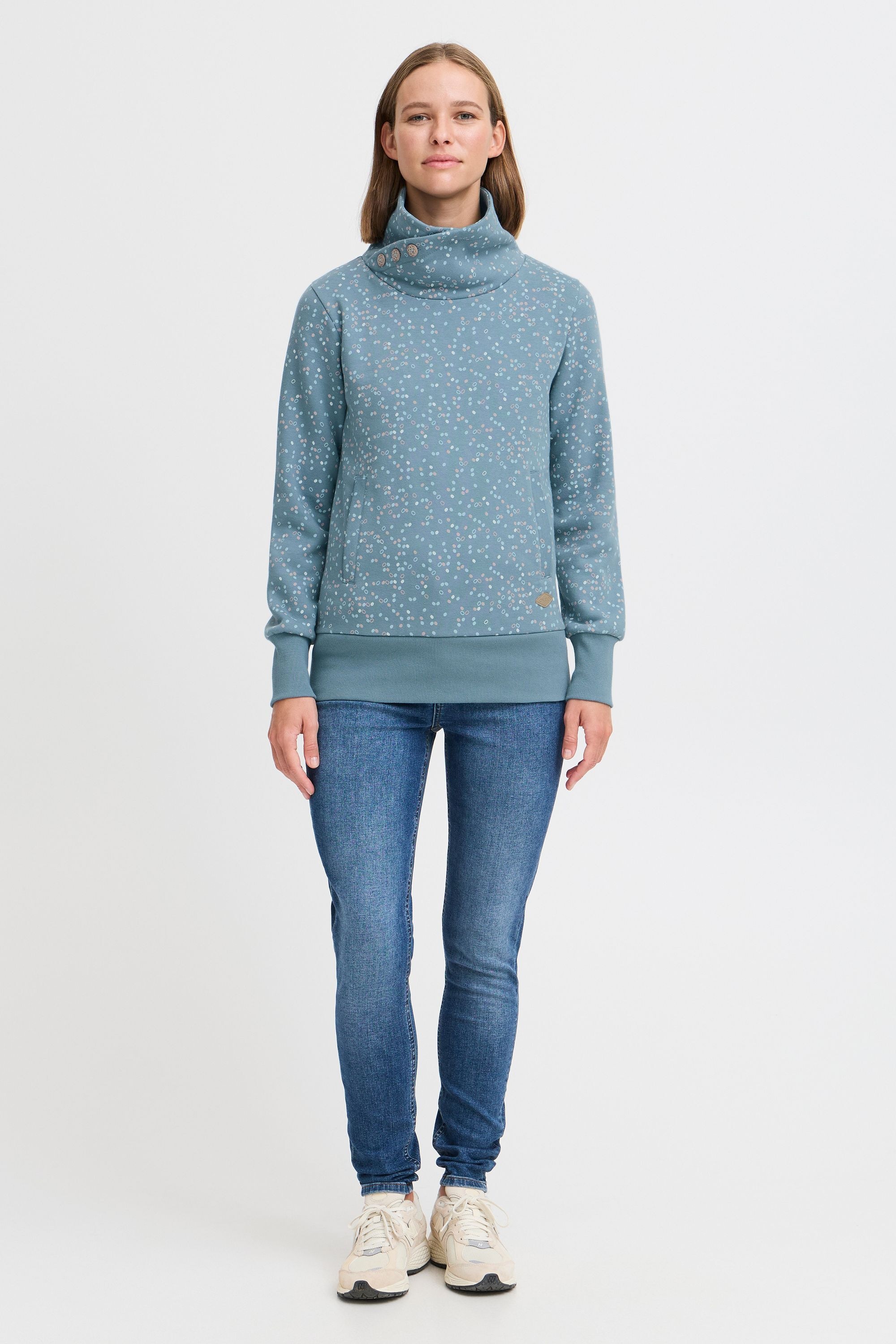 OXMO Rundhalspullover »Sweater OXBEATANETTE«