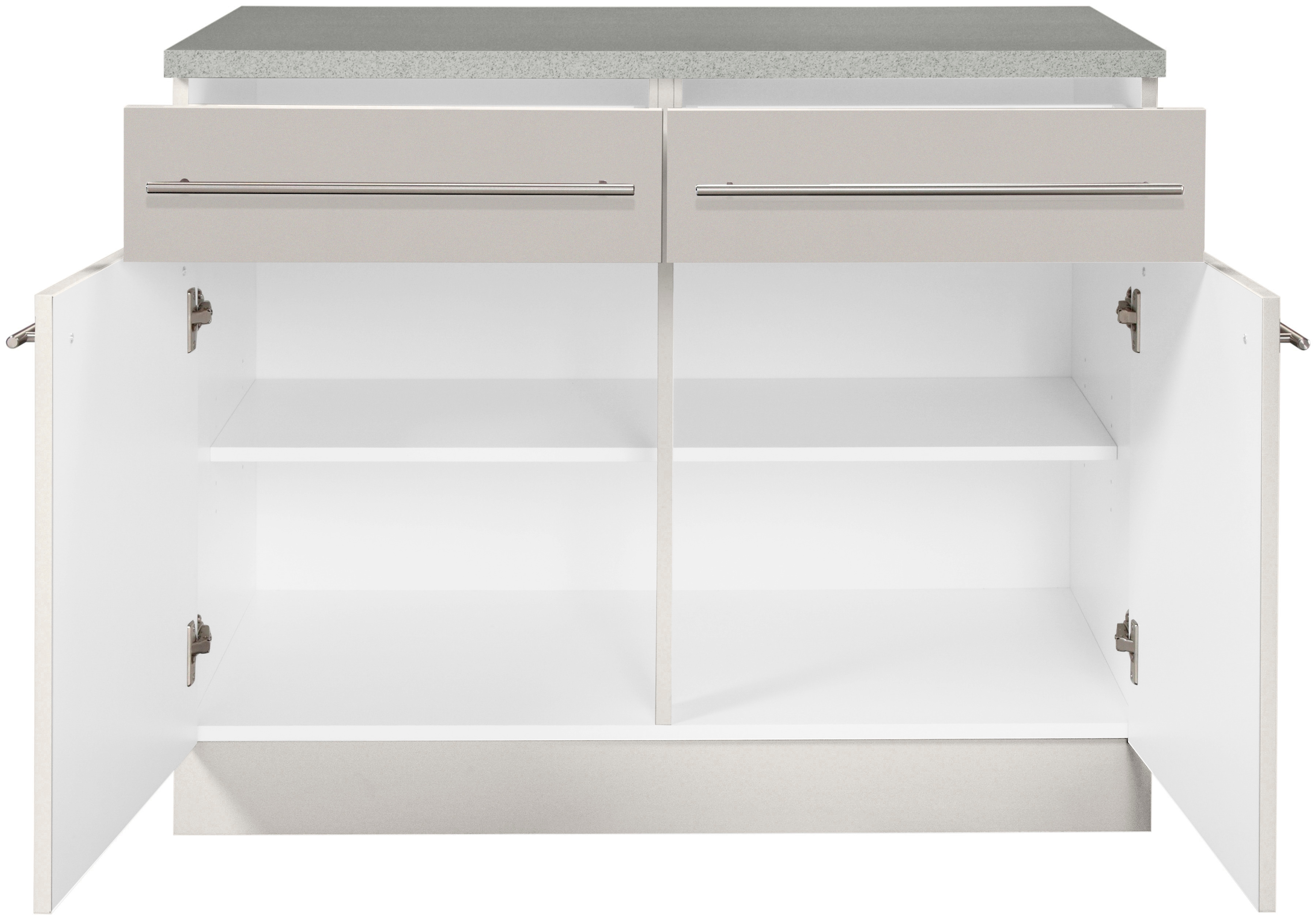 Thumbnail - wiho Küchen Unterschrank "Chicago, TOPSELLER" 100 cm breit, 2 Schubkästen und 2 Türen, für viel Stauraum