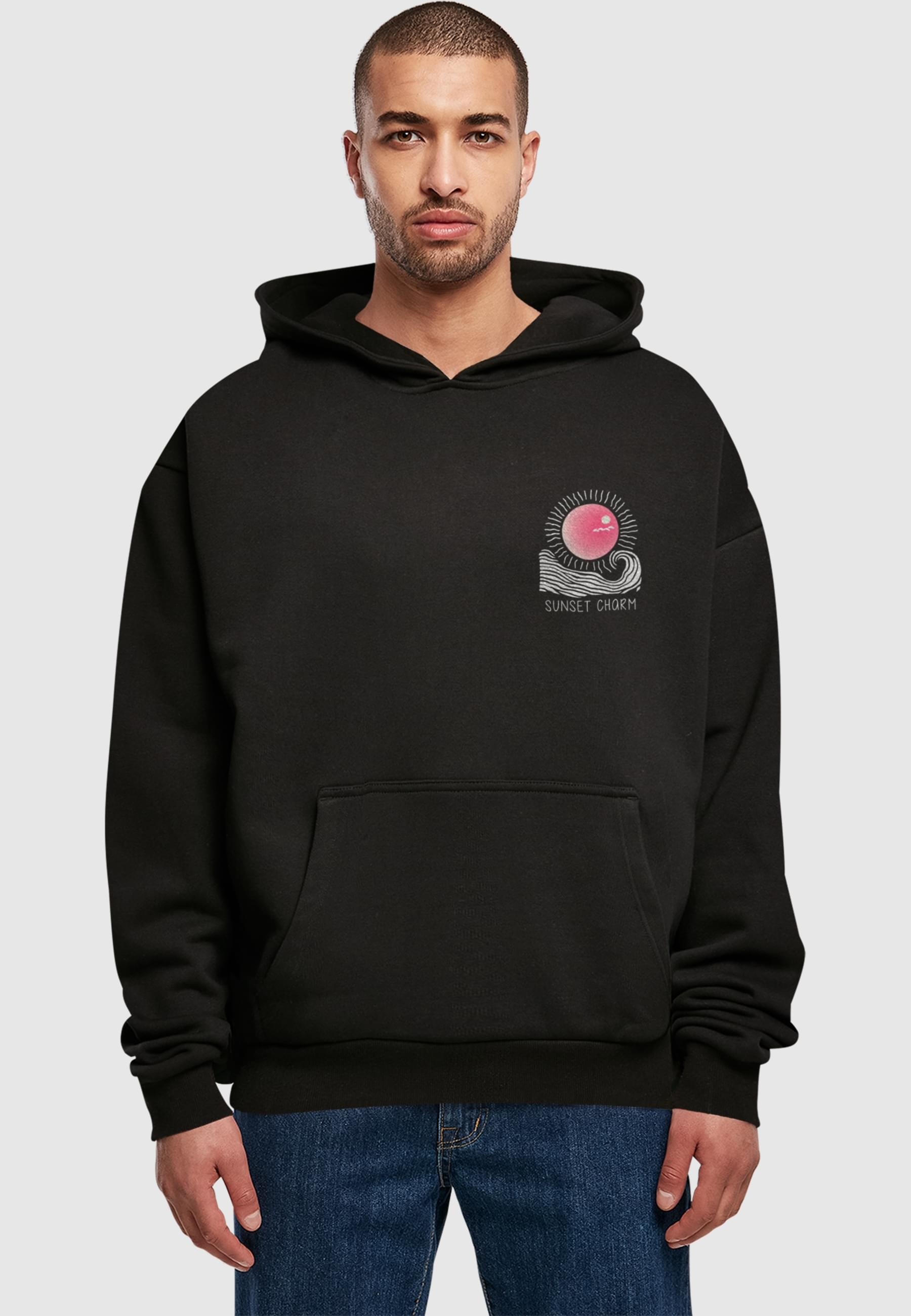 Thumbnail - Merchcode Kapuzensweatshirt "Merchcode Sunset Charm Oversized Hoody", 1 Stk.