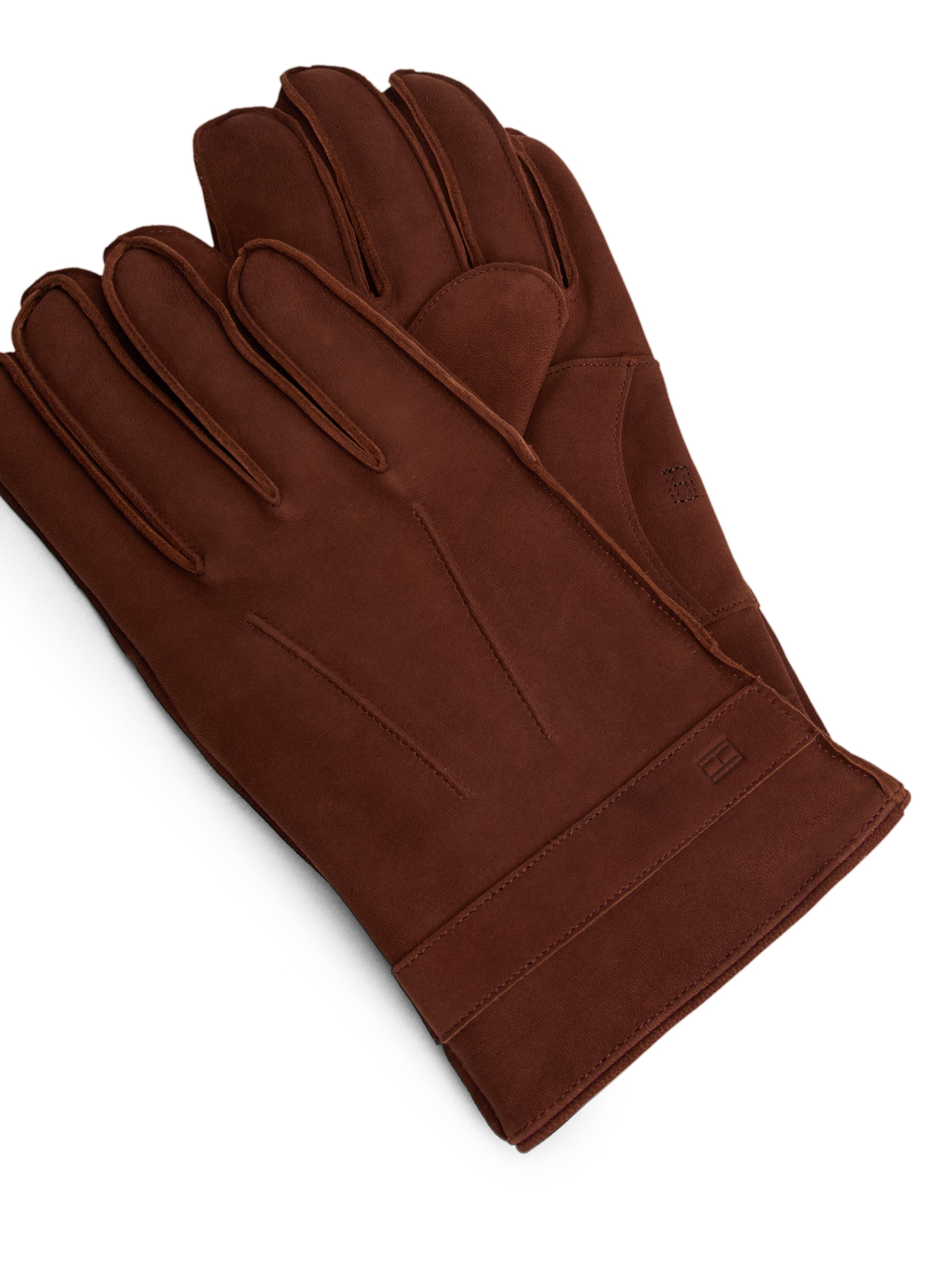 Tommy Hilfiger Lederhandschuhe "TH FLAG NUBUCK GLOVES" günstig online kaufen