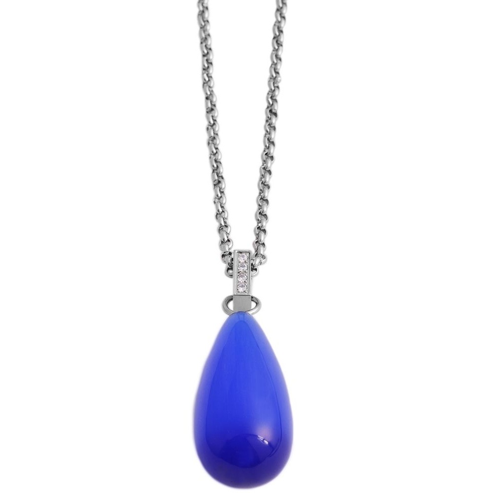 Adelia´s Kette ohne Anhänger »Halskette – Erbskette aus Edelstahl mit Zirkonia 65 cm« Ein Geschenk, das Freude macht