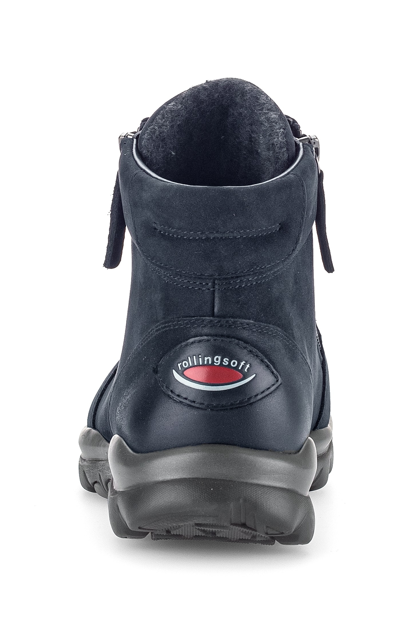 Gabor Rollingsoft Schnürboots, Keilabsatz, Komfortboots mit profilierter Gummilaufsohle
