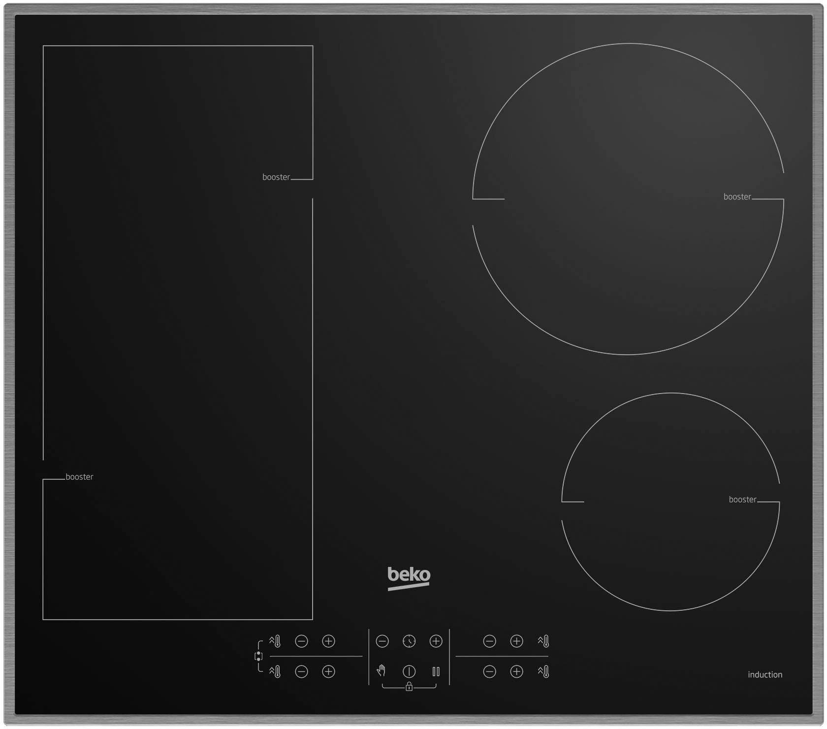 BEKO Flex-Induktions-Kochfeld "HII 64200 FMTX" Stop&Go – Pause drücken und günstig online kaufen