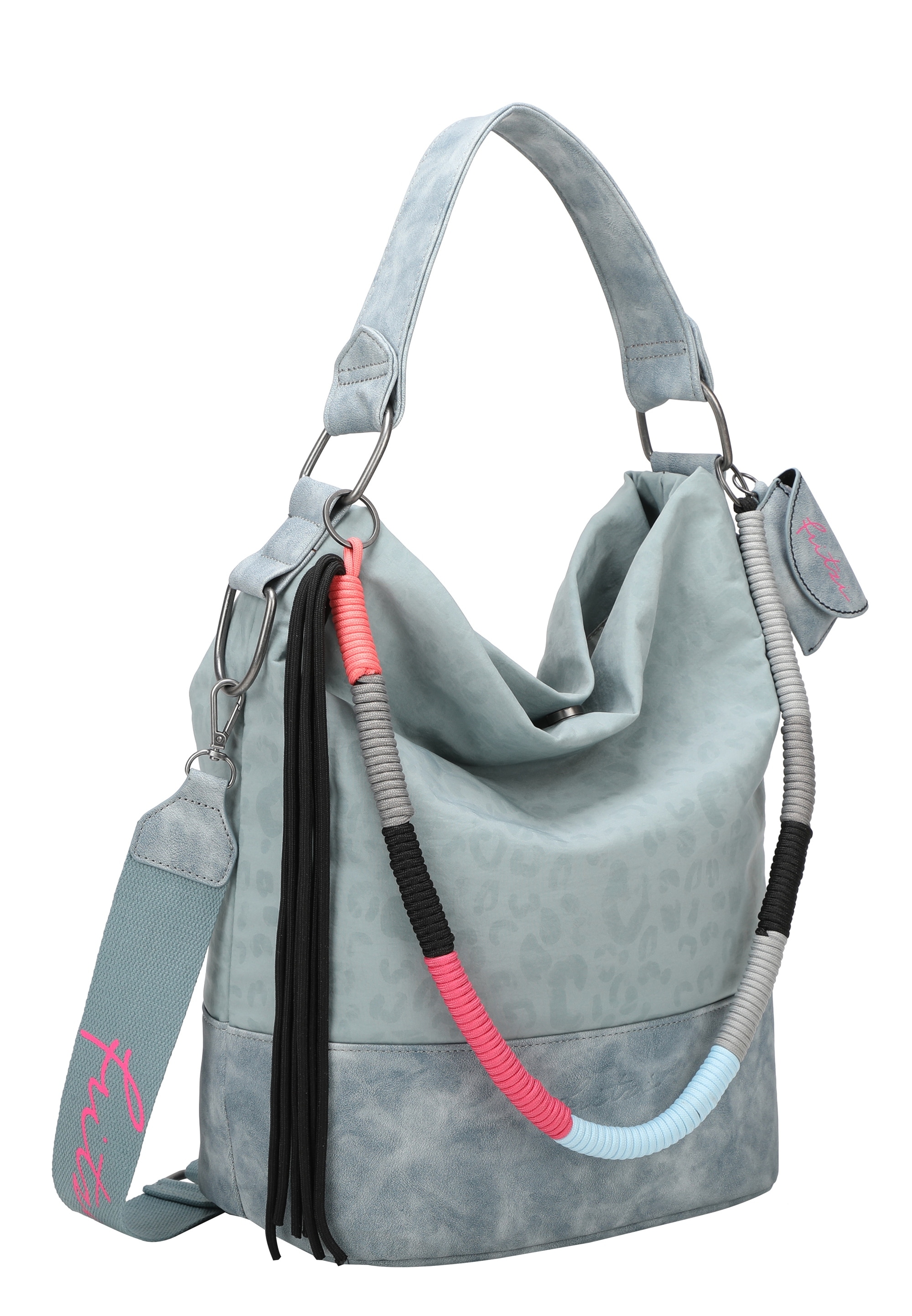 Fritzi aus Preußen Schultertasche »Olga Limited Leo Rainbow«, mit abnehmbarem Brillenetui