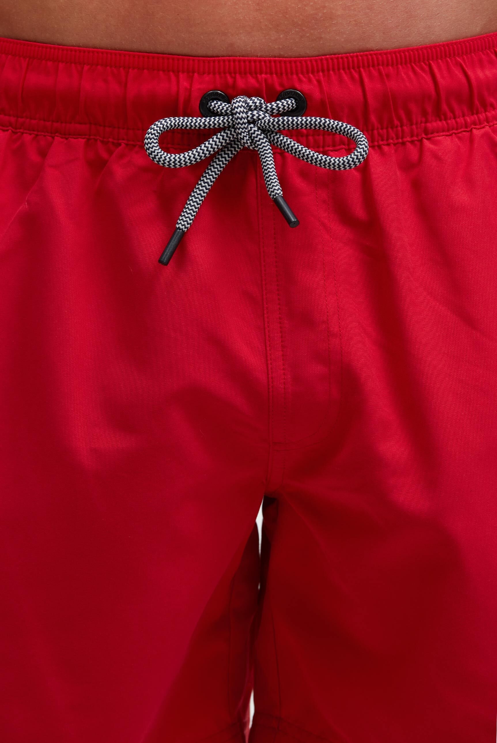 Badeshorts CAMP DAVID, Gr. XL, Normalgrößen, flight rot, Polyamid, bedruckt, Badehosen Badeshorts, mit Einschubtaschen 6