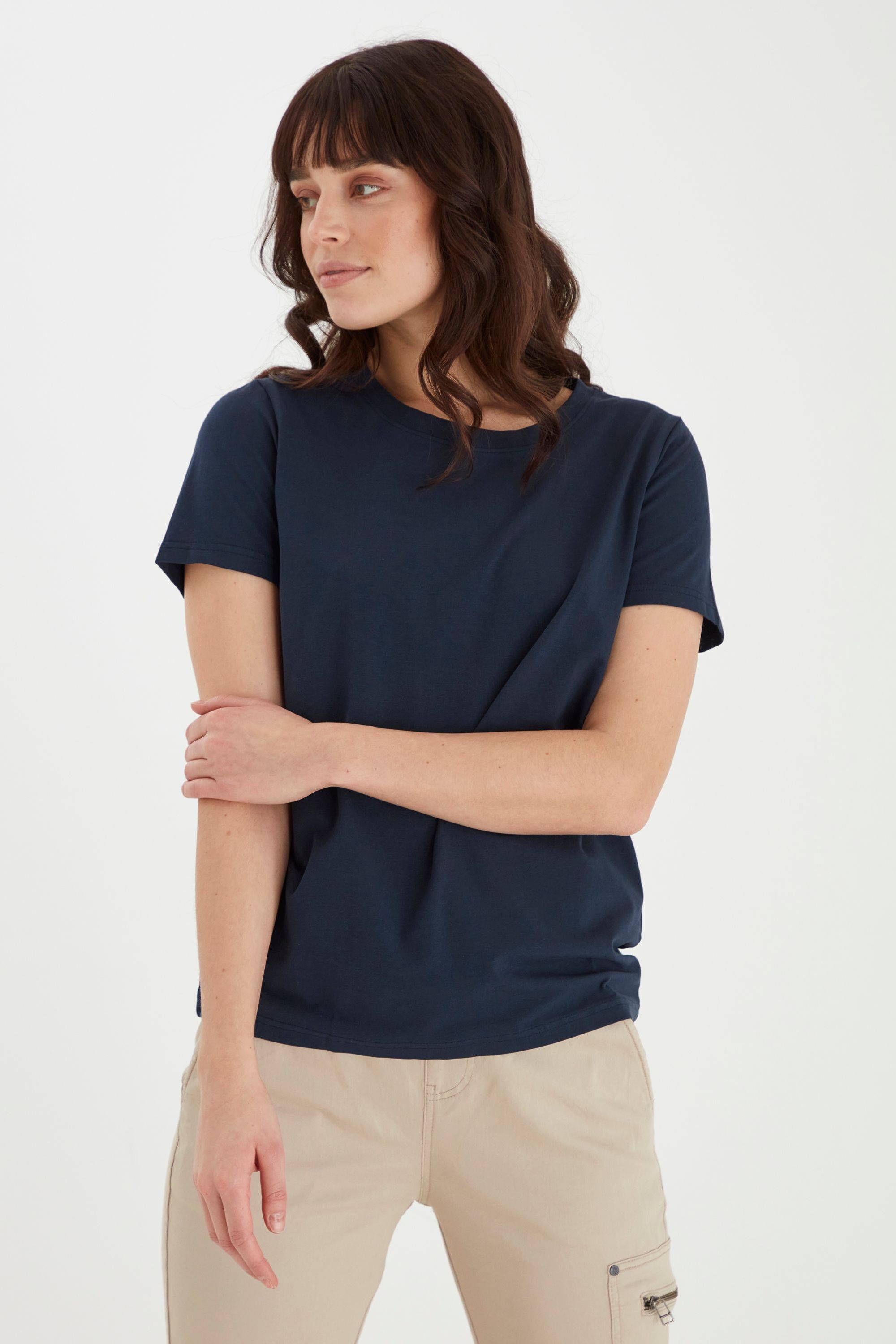 fransa T-Shirt »T-Shirt FRZashoulder«