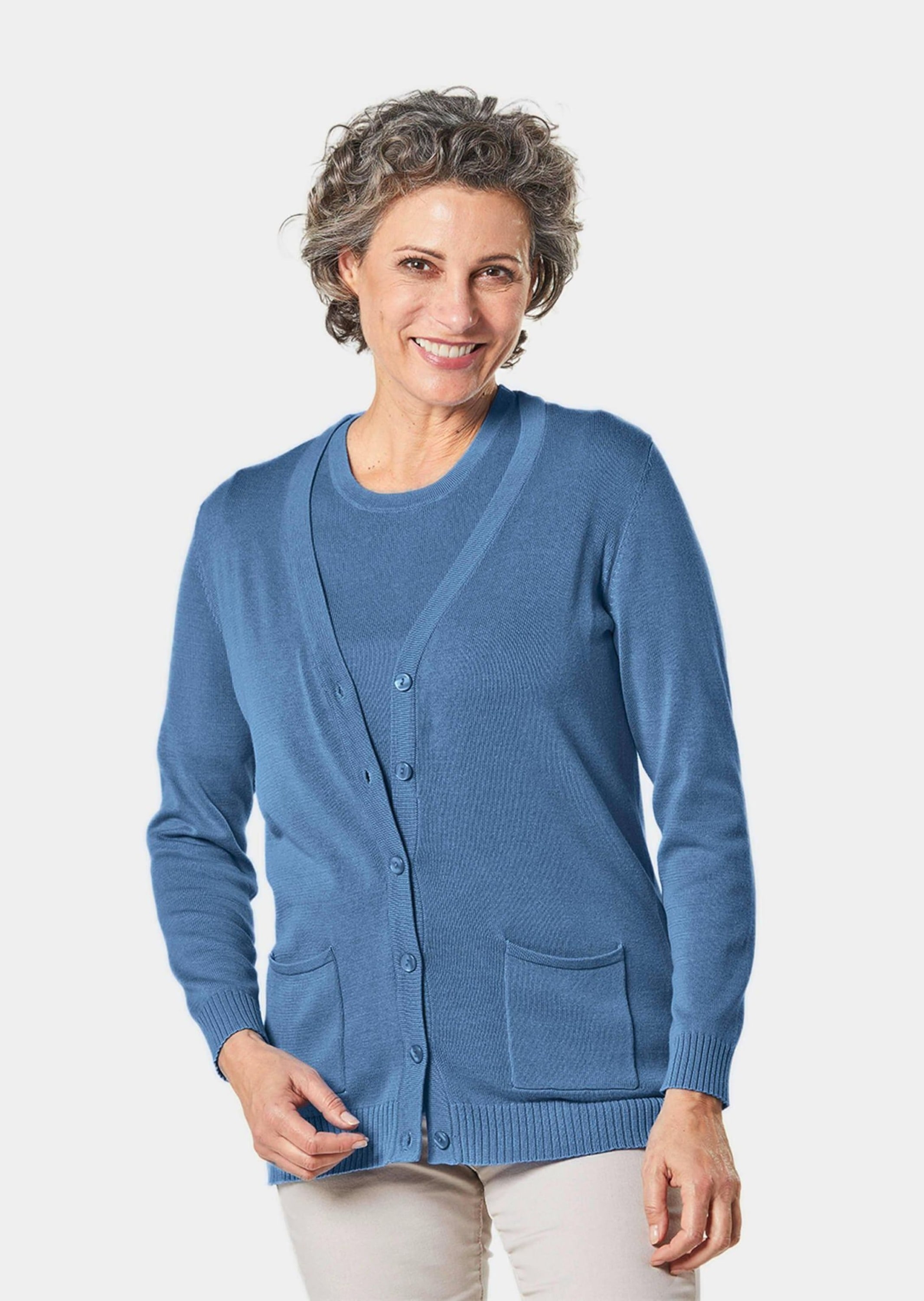 GOLDNER Strickpullover »Twinset Klassisches Stricktwinset«