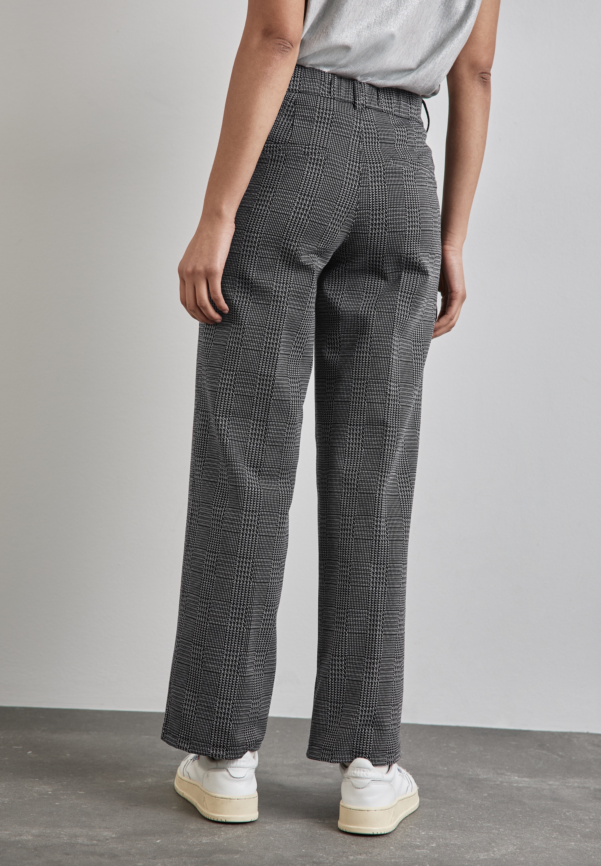 STREET ONE Stoffhose, High Waist
