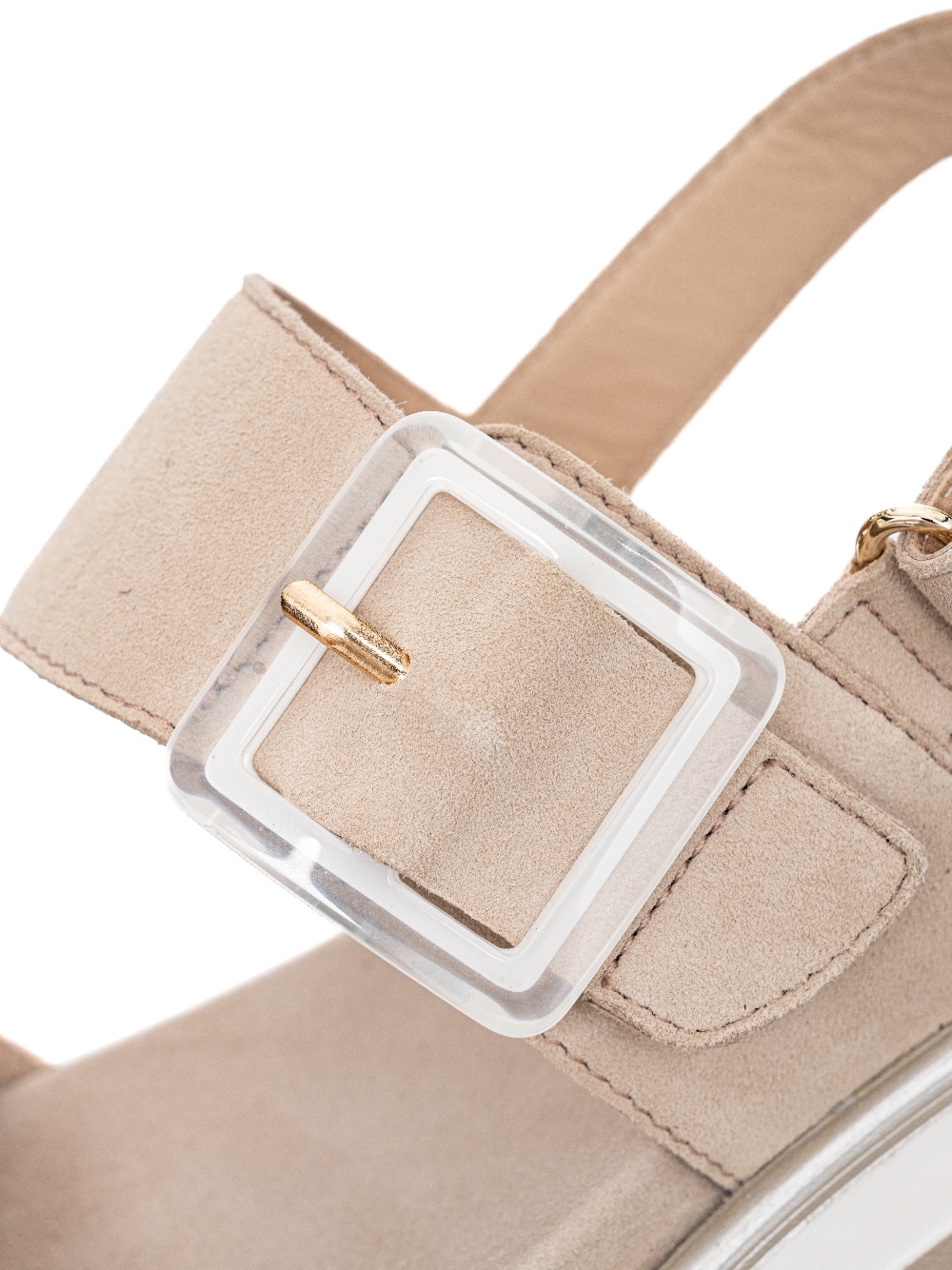 Ara Plateausandaletten »MALAGA«, Plateausandale, Klettschuh in Bequemweite G (= weit)