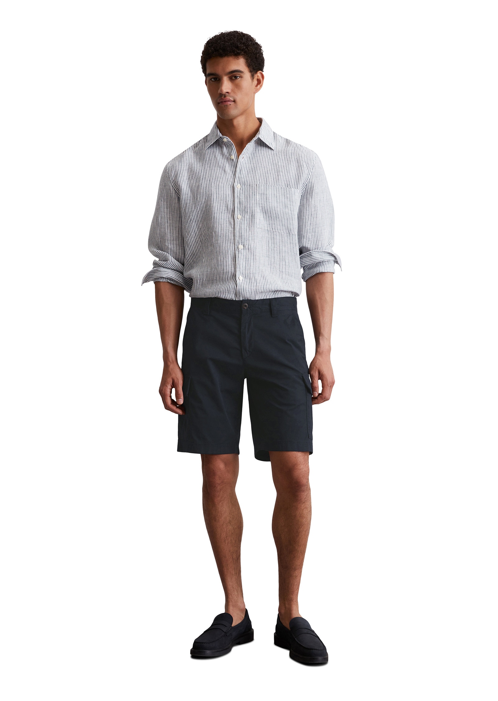 Marc O'Polo Shorts »aus leichtem Bio-Baumwoll-Twill«