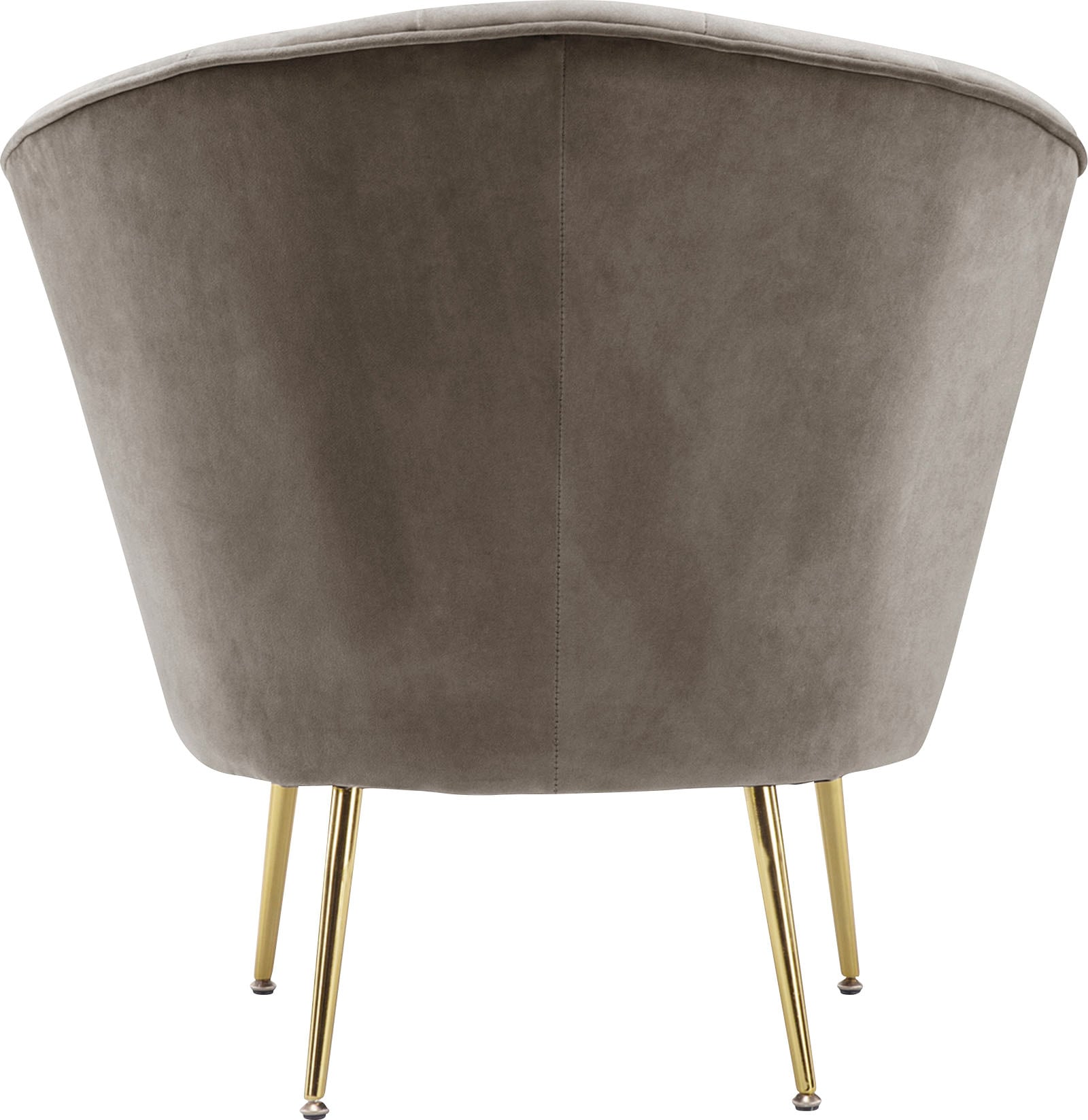 Kayoom Sessel »Poola 100, gemütlicher Cocktail-Sessel, edler Samtbezug«, (1 St.), samtweich, gesteppt, gemütlich, tiefe Sitzhöhe von 79cm