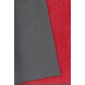 DELAVITA Fußmatte »Lavea«, rechteckig, 9 mm Höhe, Schmutzfangmatte, Uni Farben, In- und Outdoor geeignet, waschbar