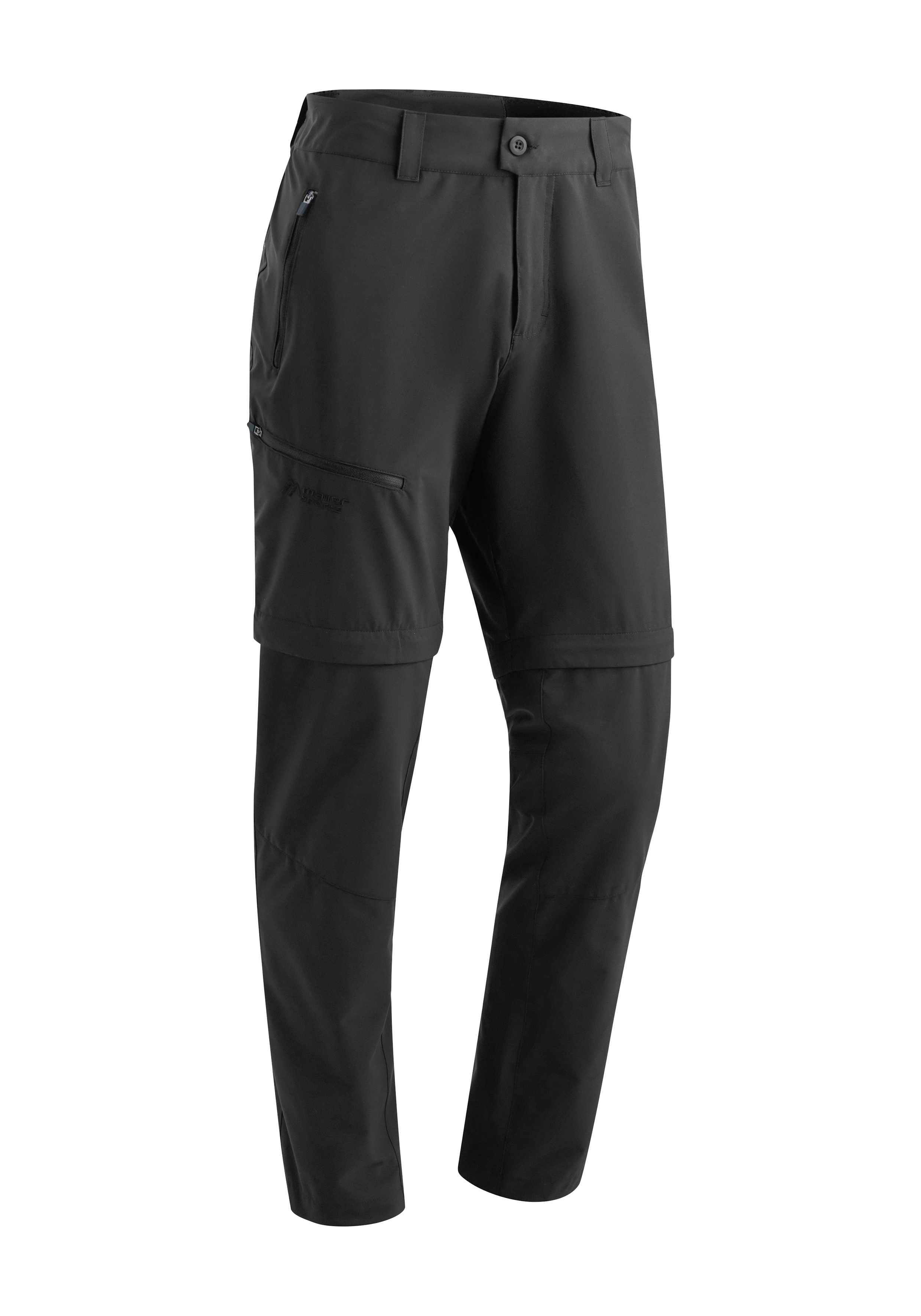 Maier Sports Outdoorhose "Tajo Zip Loop" Herren Zip-Off Wanderhose, atmungsaktive Trekkinghose, Regular Fit