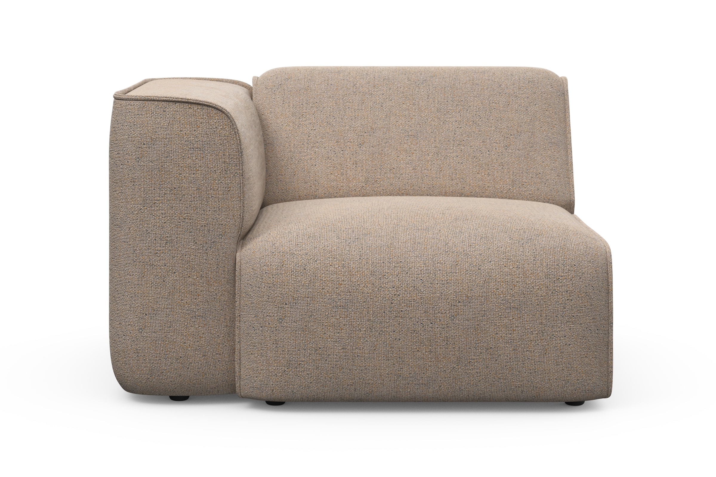 OTTO home Sessel "Sofa-Eckelement, Maße B/T/H: 109/97/46 cm" als Modul oder separat verwendbar, für individuelle Zusammenstellung