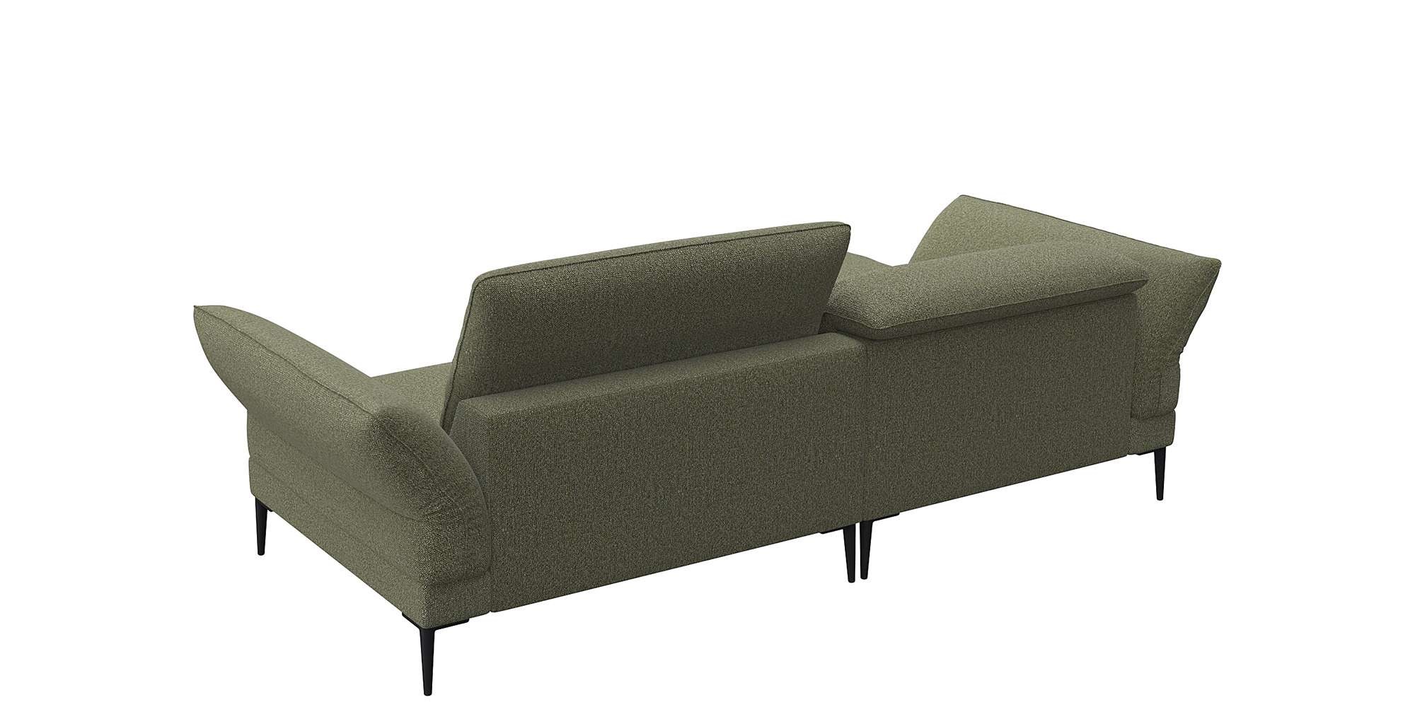 FLEXLUX Ecksofa »Salino, Funktionssofa mit Recamiere, Relaxsofa, Ecksofa«, Sofa mit Arm- und Kopfteil-Verstellungen, Kaltschaum & Stahl-Wellen
