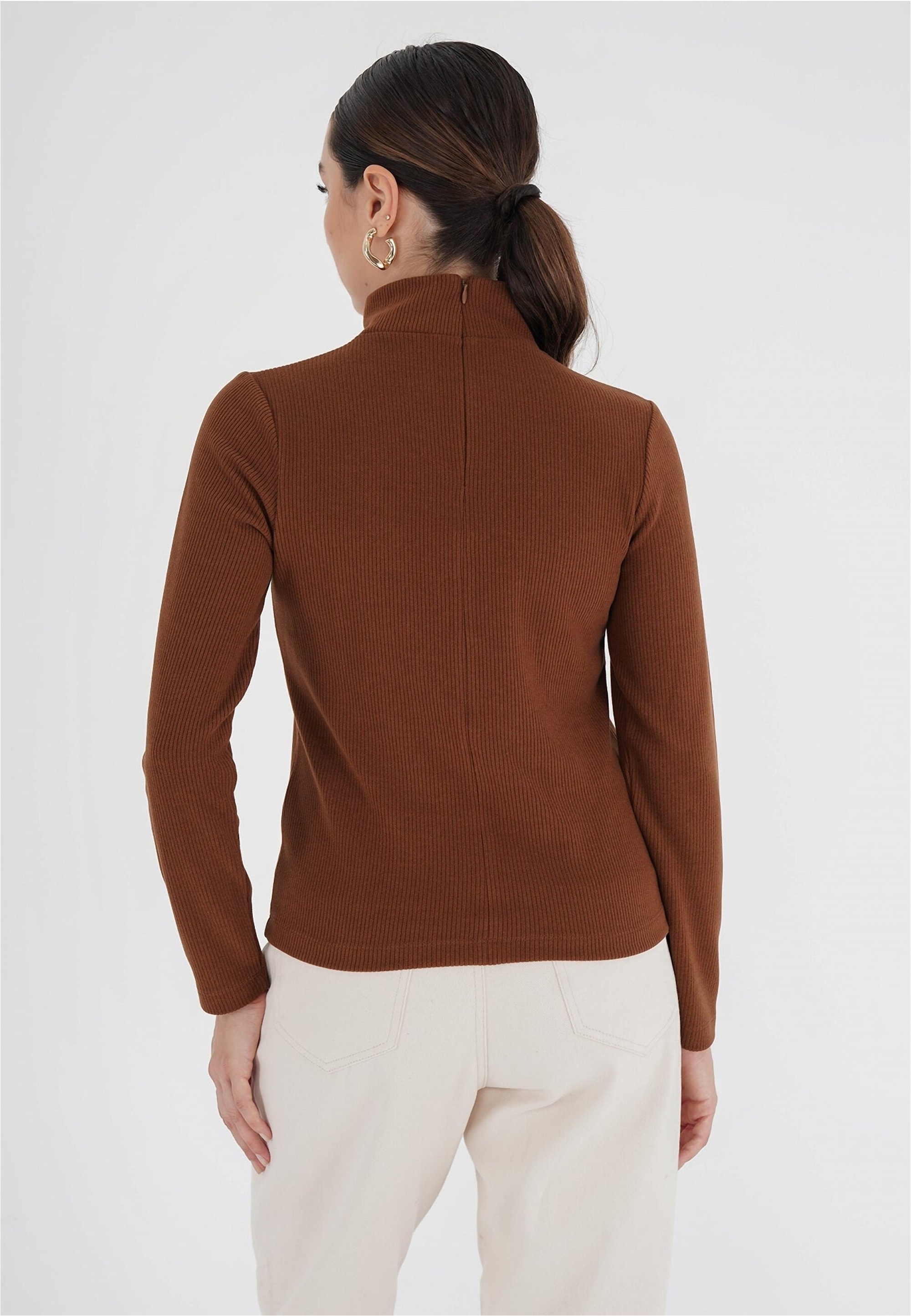 freshlions Rollkragenpullover »Havin«, (1 tlg.), mit Stehkragen