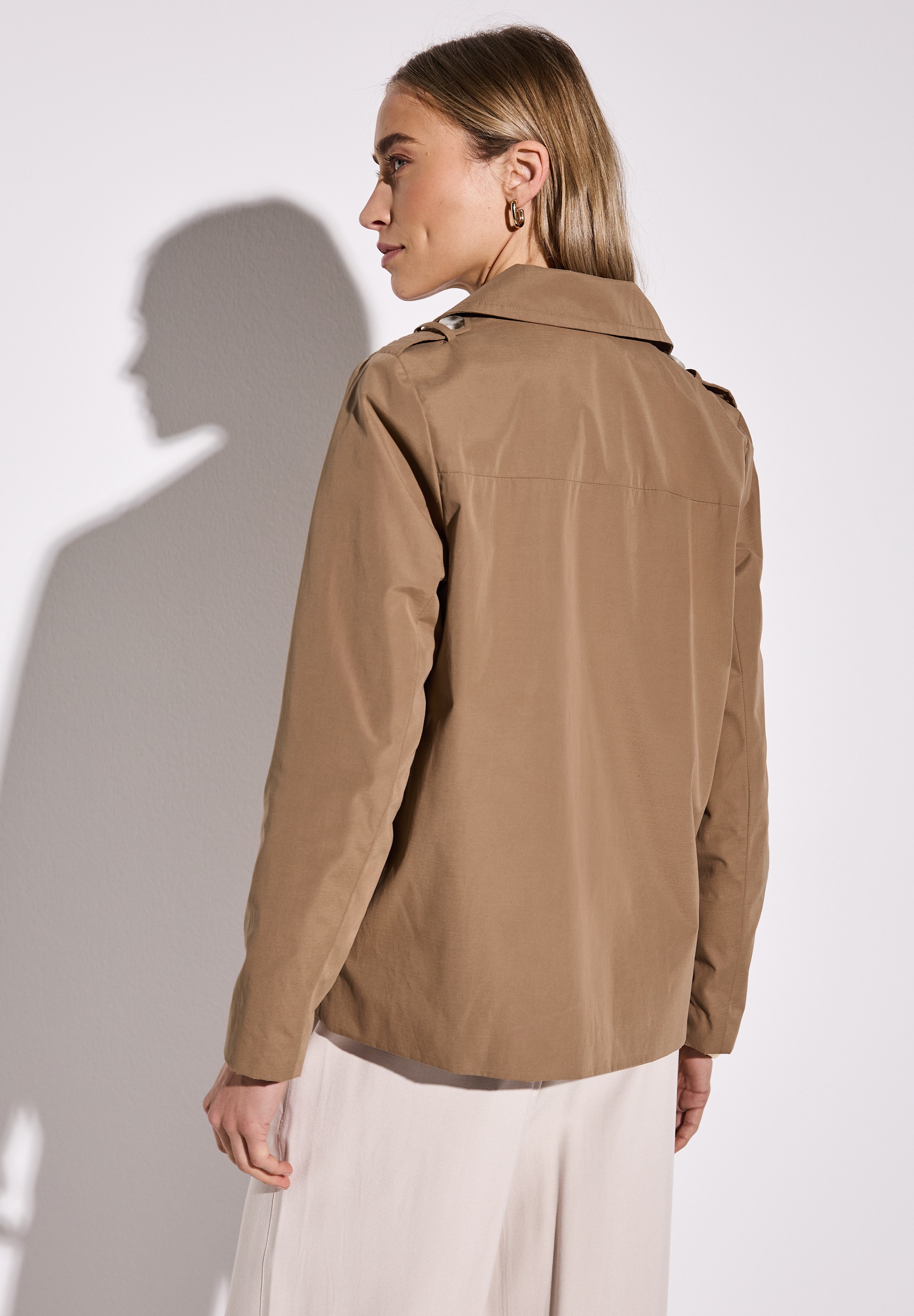 STREET ONE Kurzjacke, ohne Kapuze, mit Reverskragen günstig online kaufen