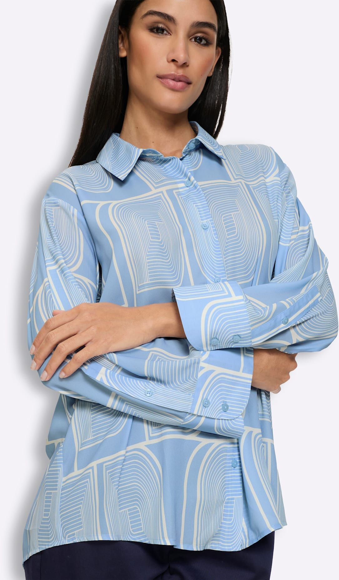 heine Druckbluse