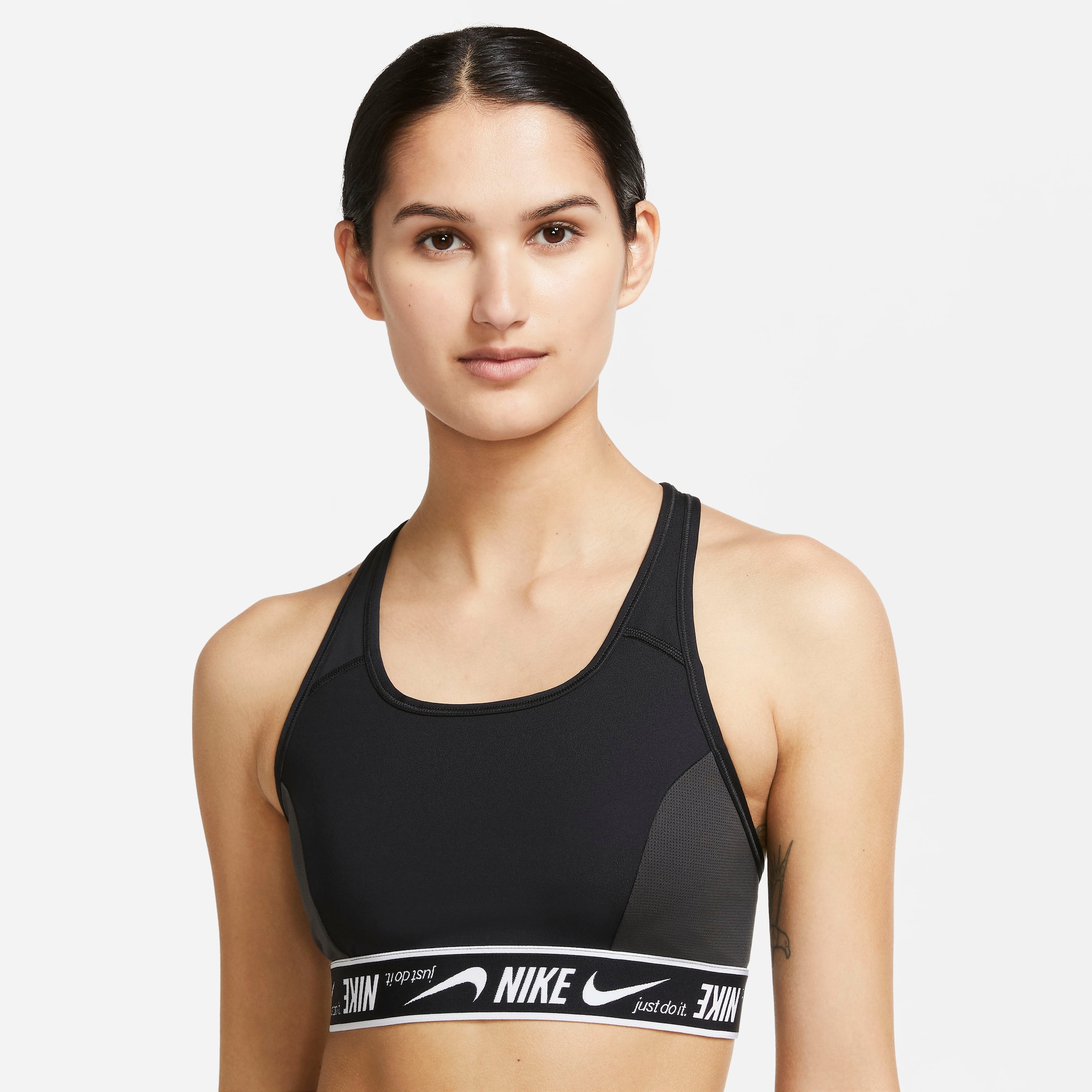 Women\'s Padded Medium-Support Bra« | Sports BAUR Swoosh kaufen online Nike Sport-BH »Dri-FIT