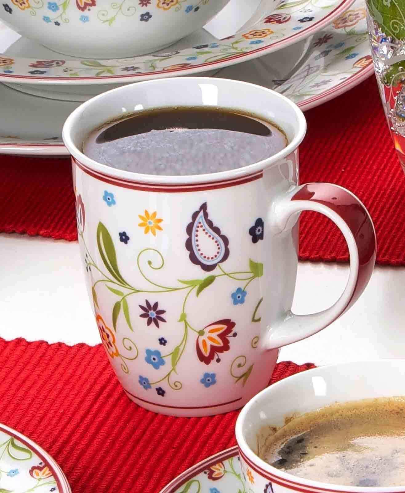 Ritzenhoff & Breker Becher »Kaffeebecher Shanti 320 ml 6er Set bunt«