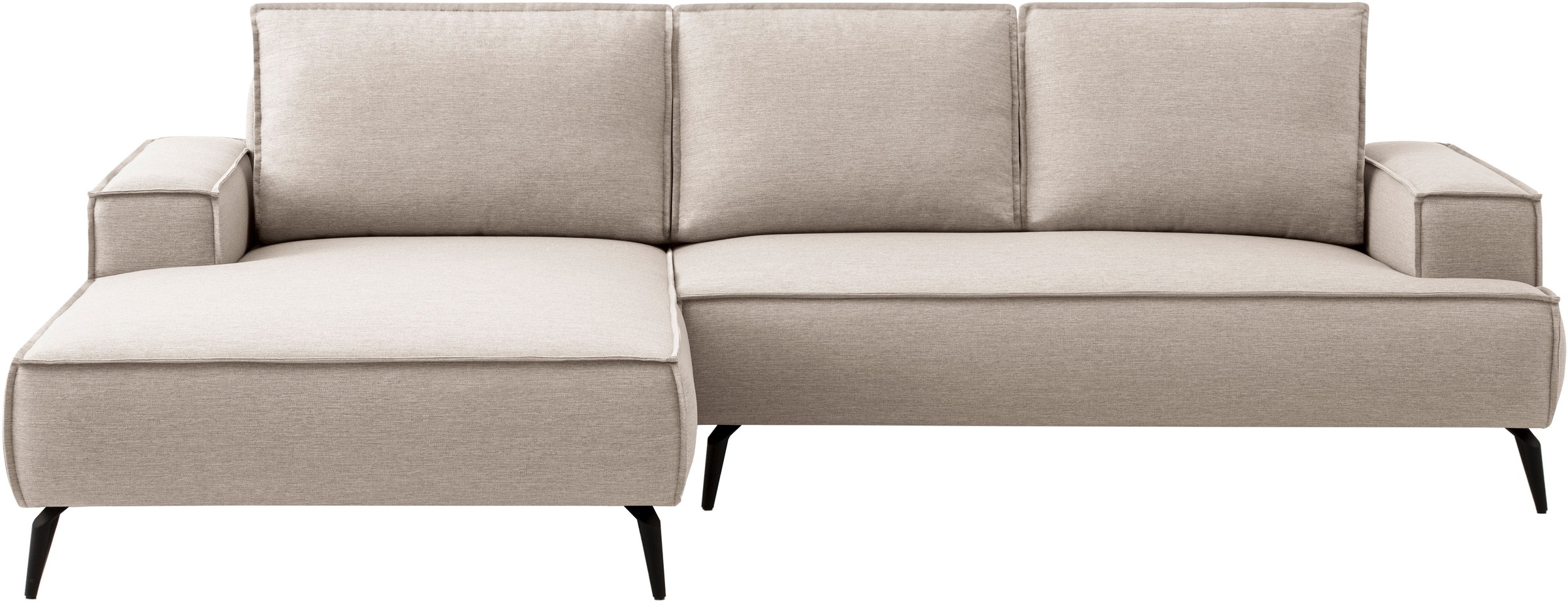 Home affaire Ecksofa "TVINNU, L-Form, 275cm, in Cord und Leinenoptik" wahlw günstig online kaufen