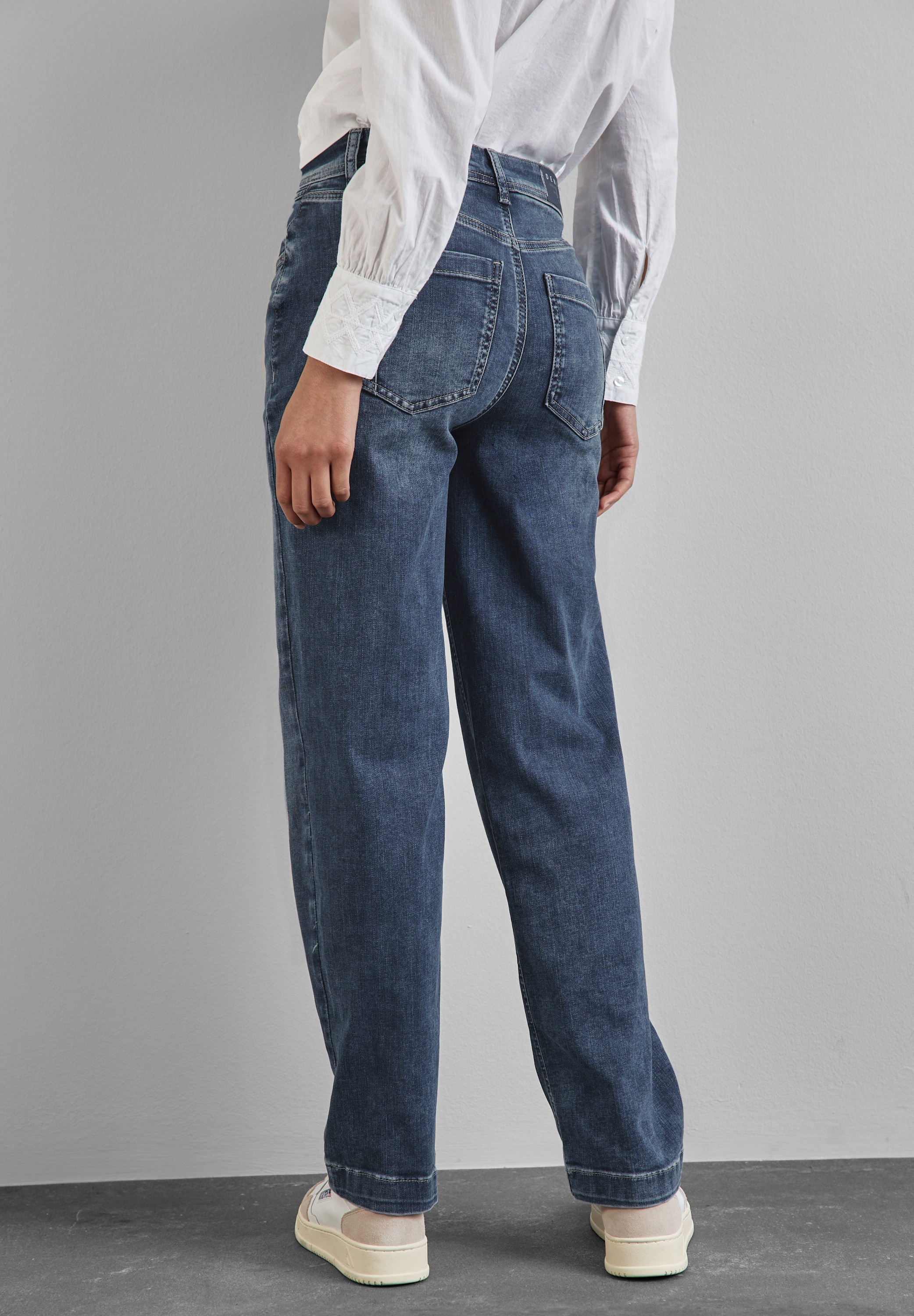 Gerade Jeans, High Waist