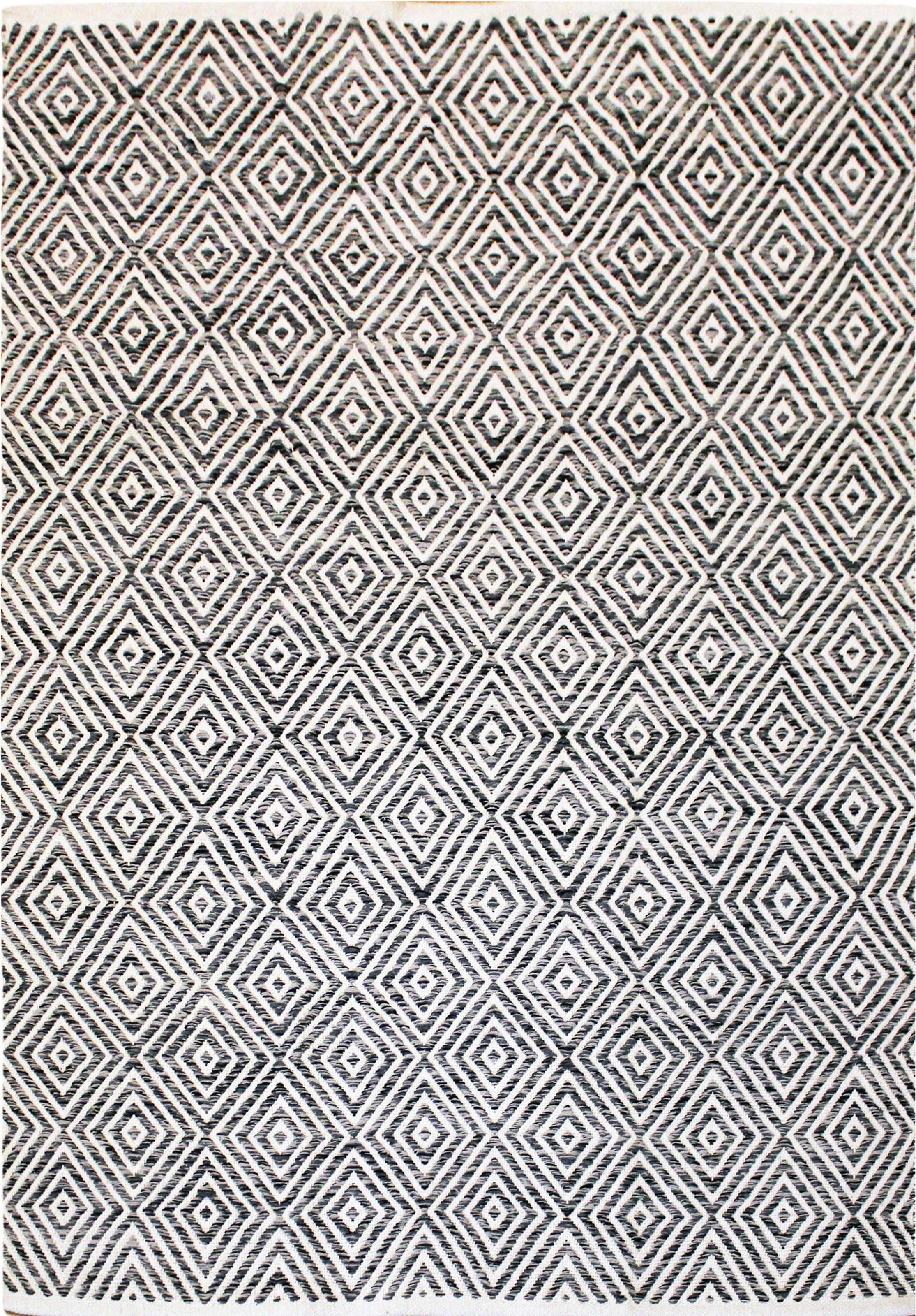 calo-deluxe Teppich "Luba 333" rechteckig 7 mm Höhe reine Baumwolle, Wohnzi günstig online kaufen