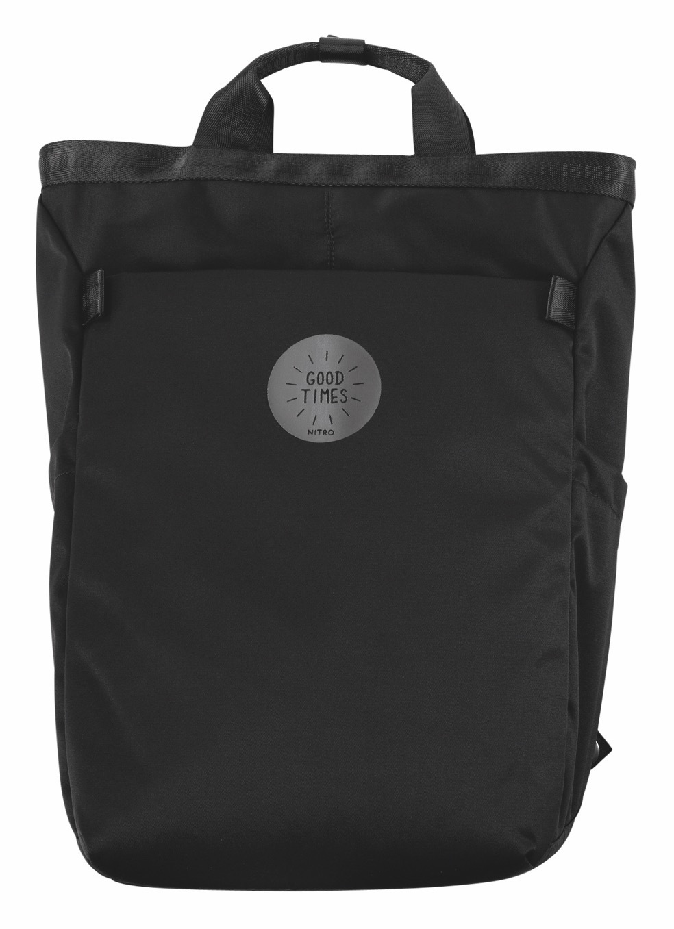 NITRO Cityrucksack "Mojo", schwarz, Polyester, Basic, Rucksäcke, Damen Daypack, Tote Bag, Tasche für Alltag und Freizeit