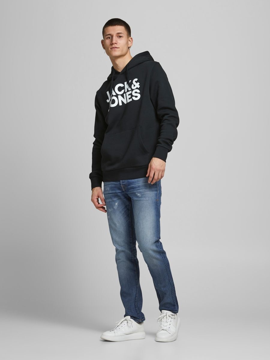 Jack & Jones Kapuzensweatshirt »JJECORP LOGO SWEAT HOOD 2PK MP NOOS«, (Packung, 2 tlg., 2er-Pack)