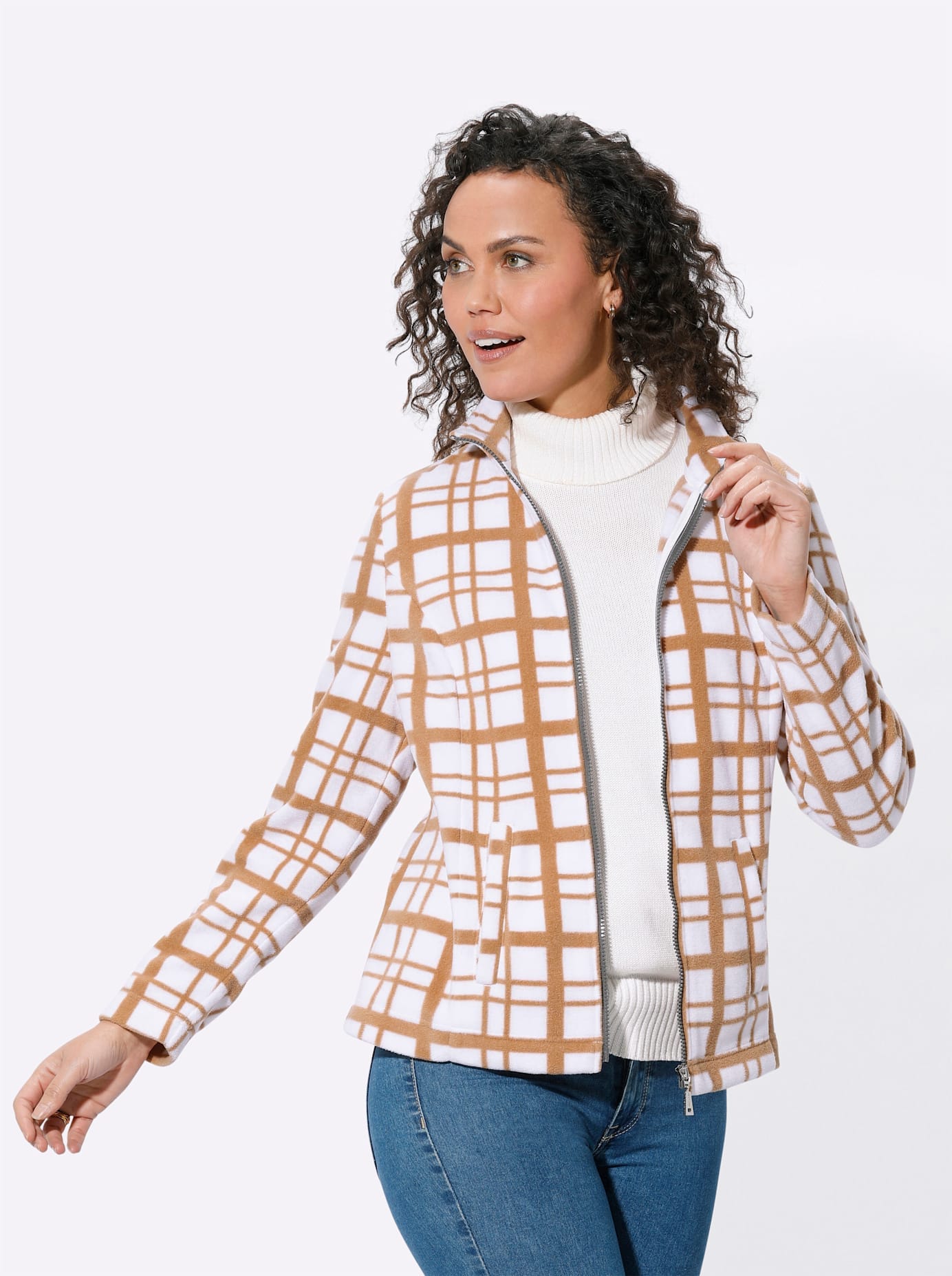 Casual Looks Fleecejacke