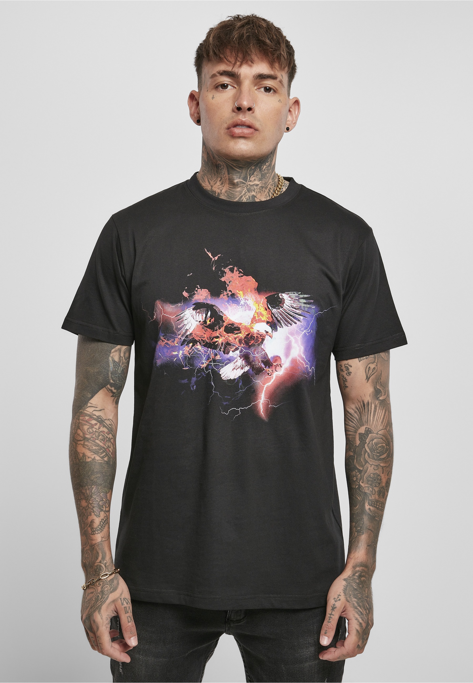 MisterTee T-Shirt »MisterTee Herren Eagle Tee« 1 Stk.