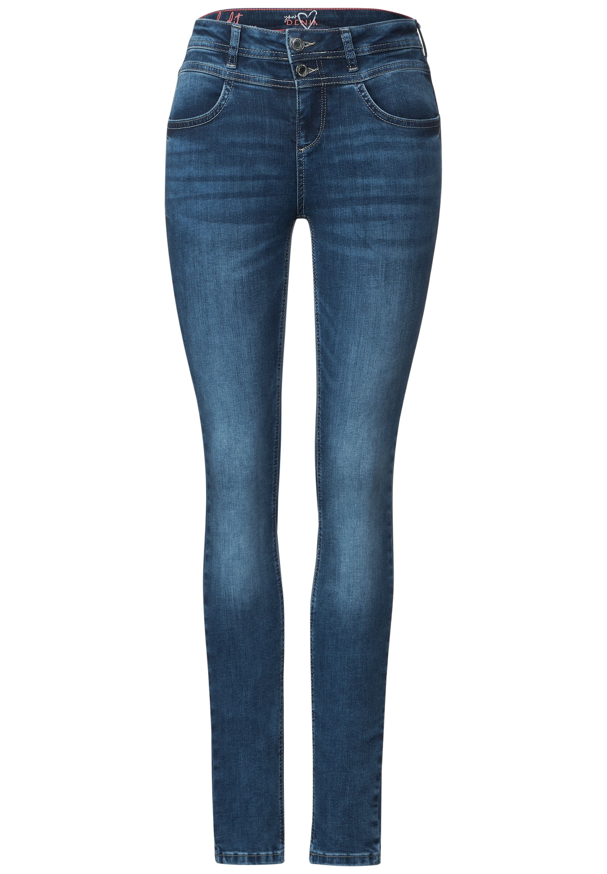 STREET ONE Slim-fit-Jeans, 4-Pocket Style