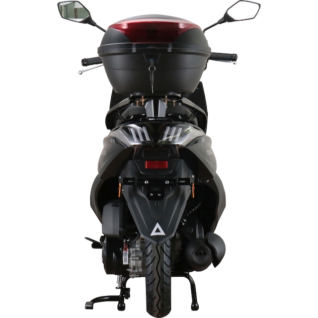 auf Motors Euro BAUR 125 Motorroller 8,56 cm³, inkl. Alpha km/h, Raten PS, 85 »Topdrive«, 5, Topcase |