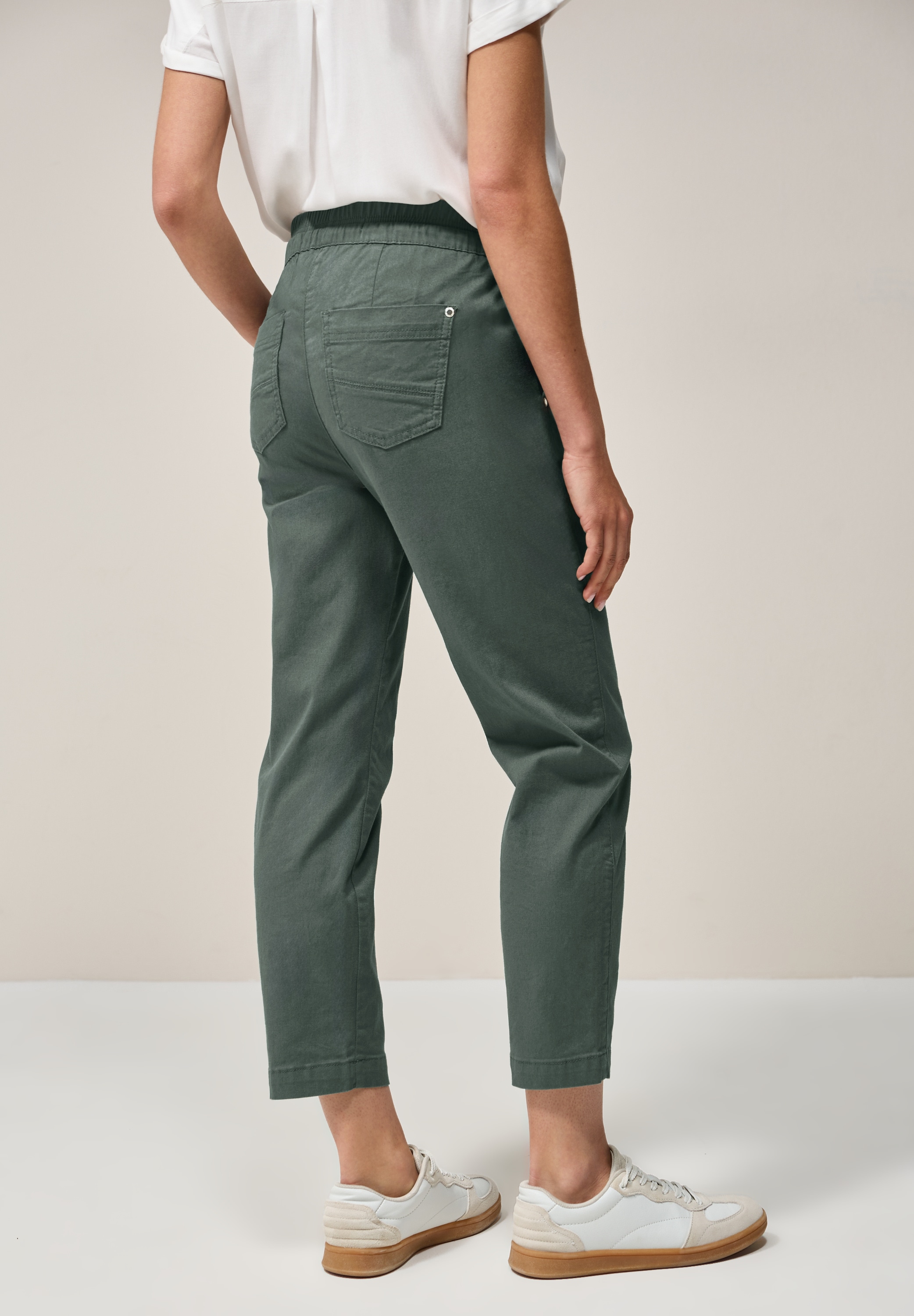 Cecil Jogger Pants, Middle Waist