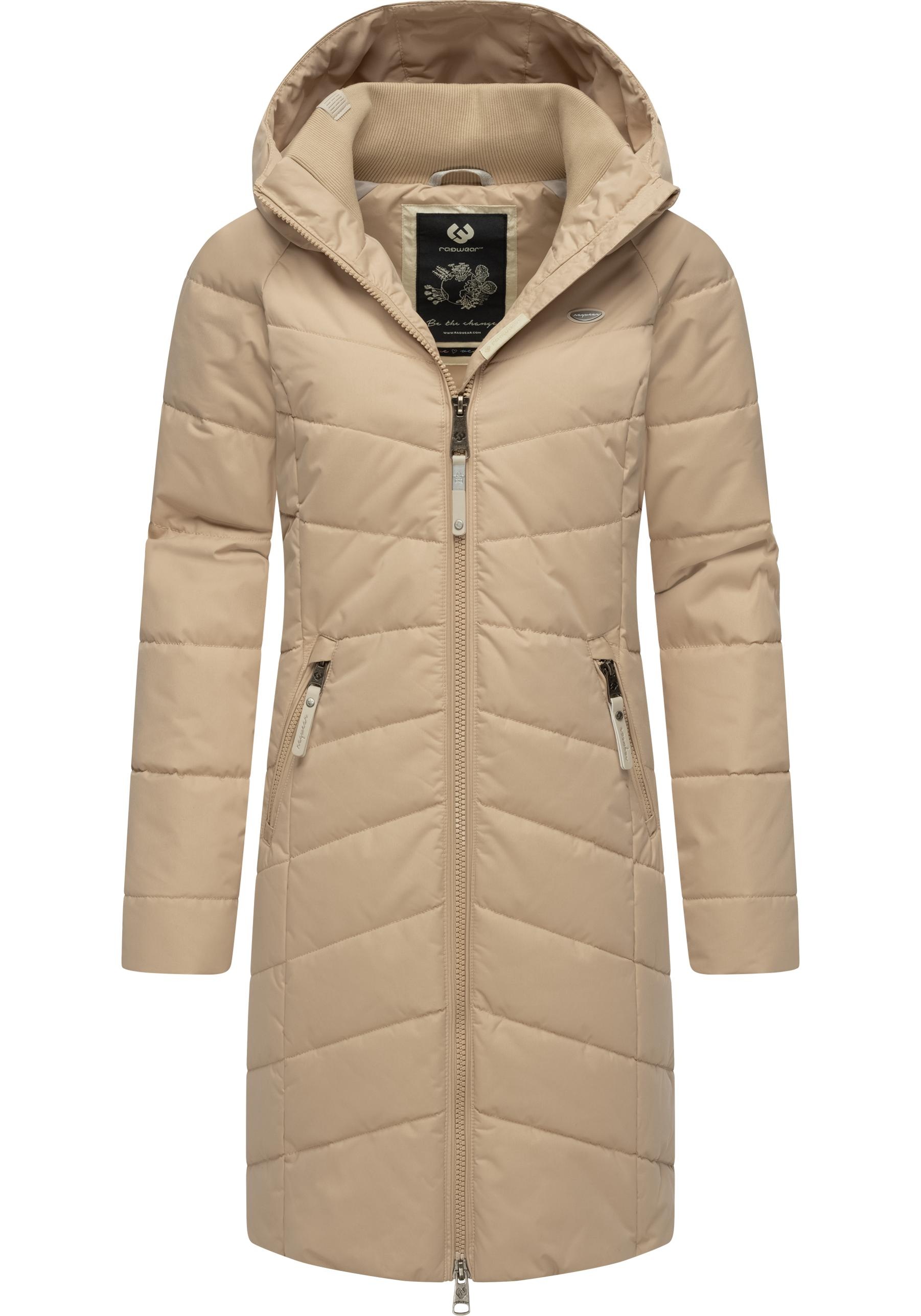 Ragwear Steppmantel »Dizzie Coat«, Wasserdichter Winterparka mit gefütterter Kapuze