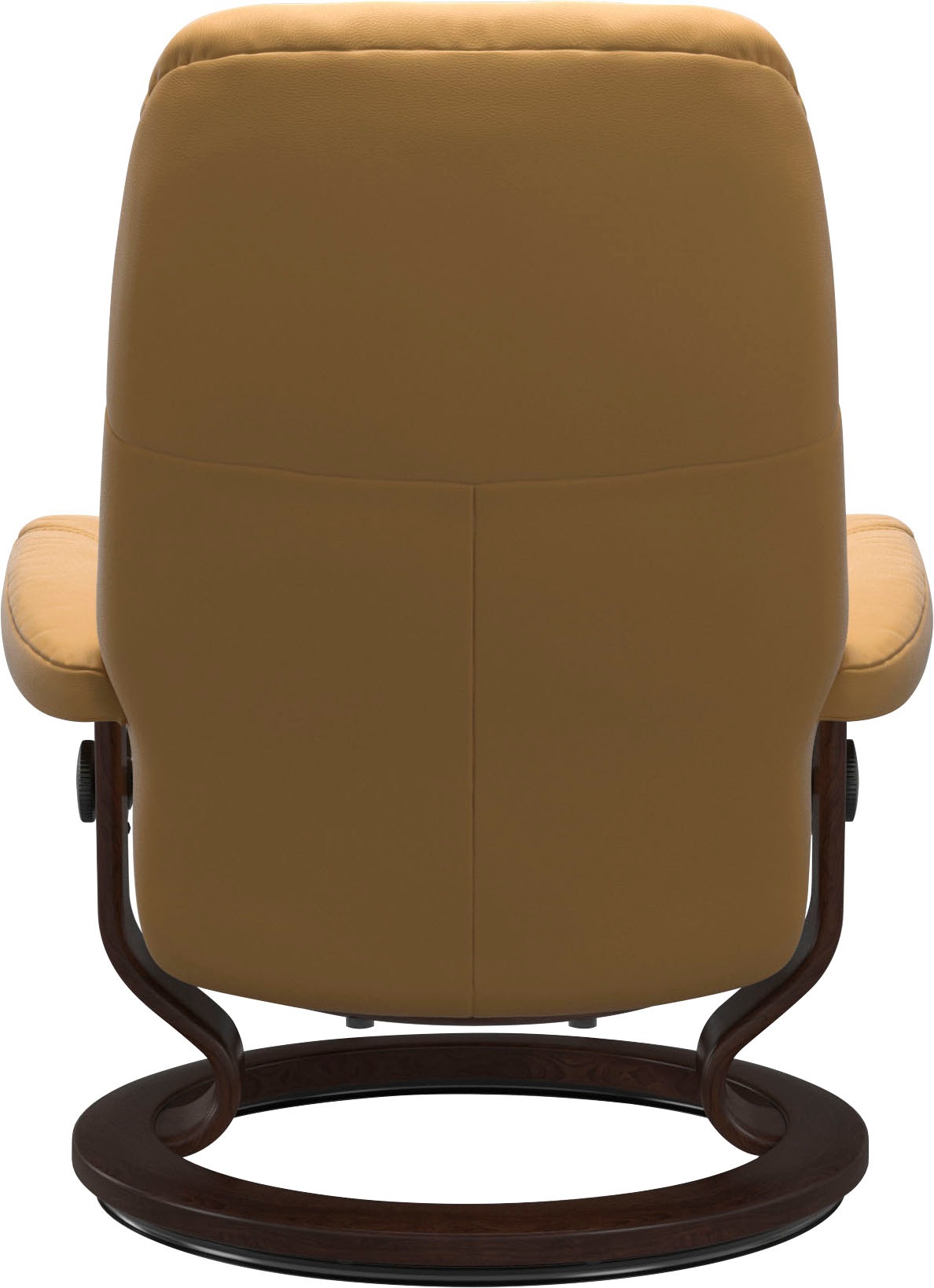 Stressless® Relaxsessel »Consul«, (Set, Relaxsessel mit Hocker), mit Hocker, mit Classic Base, Größe S, Gestell Braun