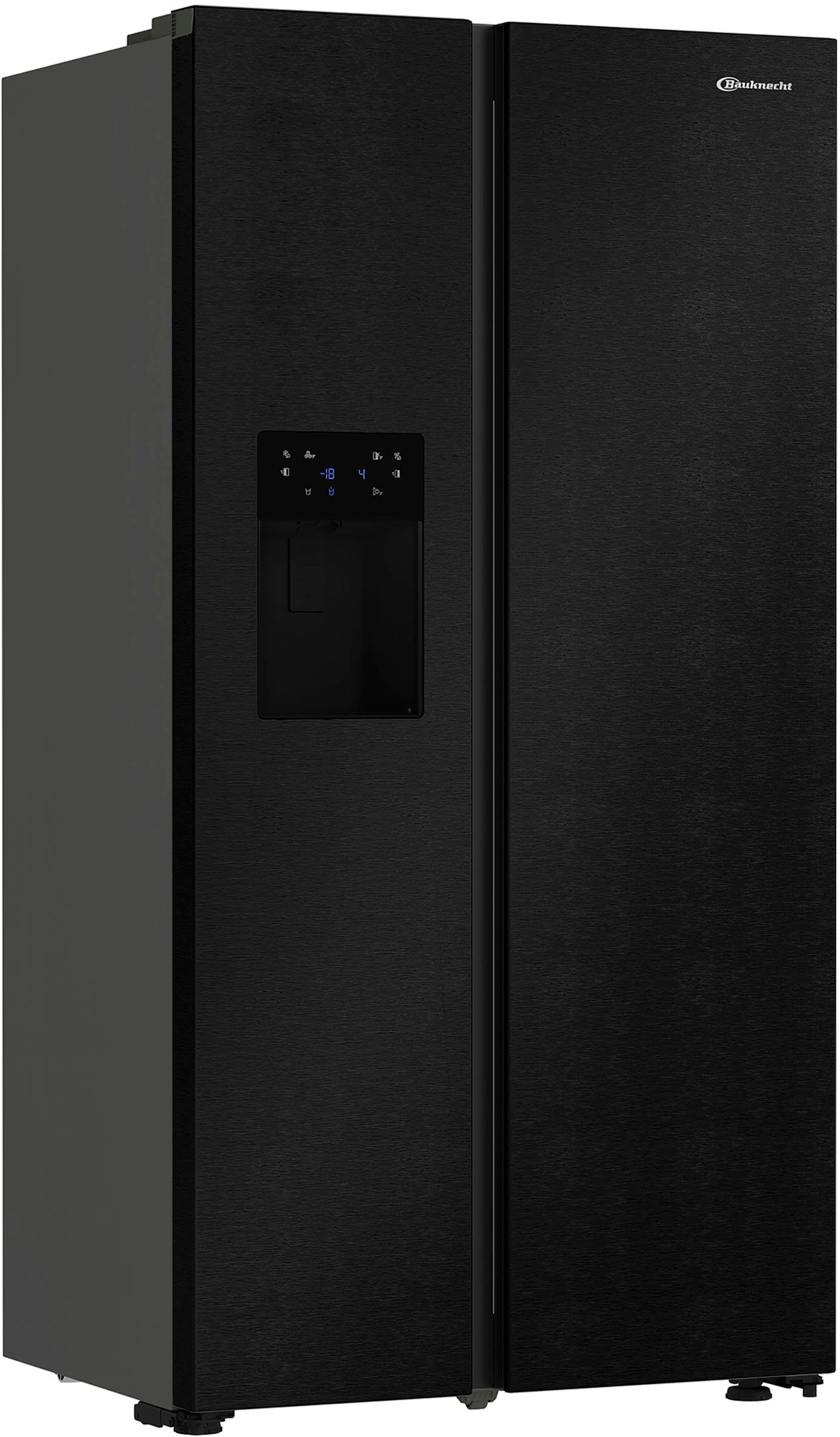 BAUKNECHT Side-by-Side "SBS IW E90 Black" 179 cm hoch 91 cm breit günstig online kaufen