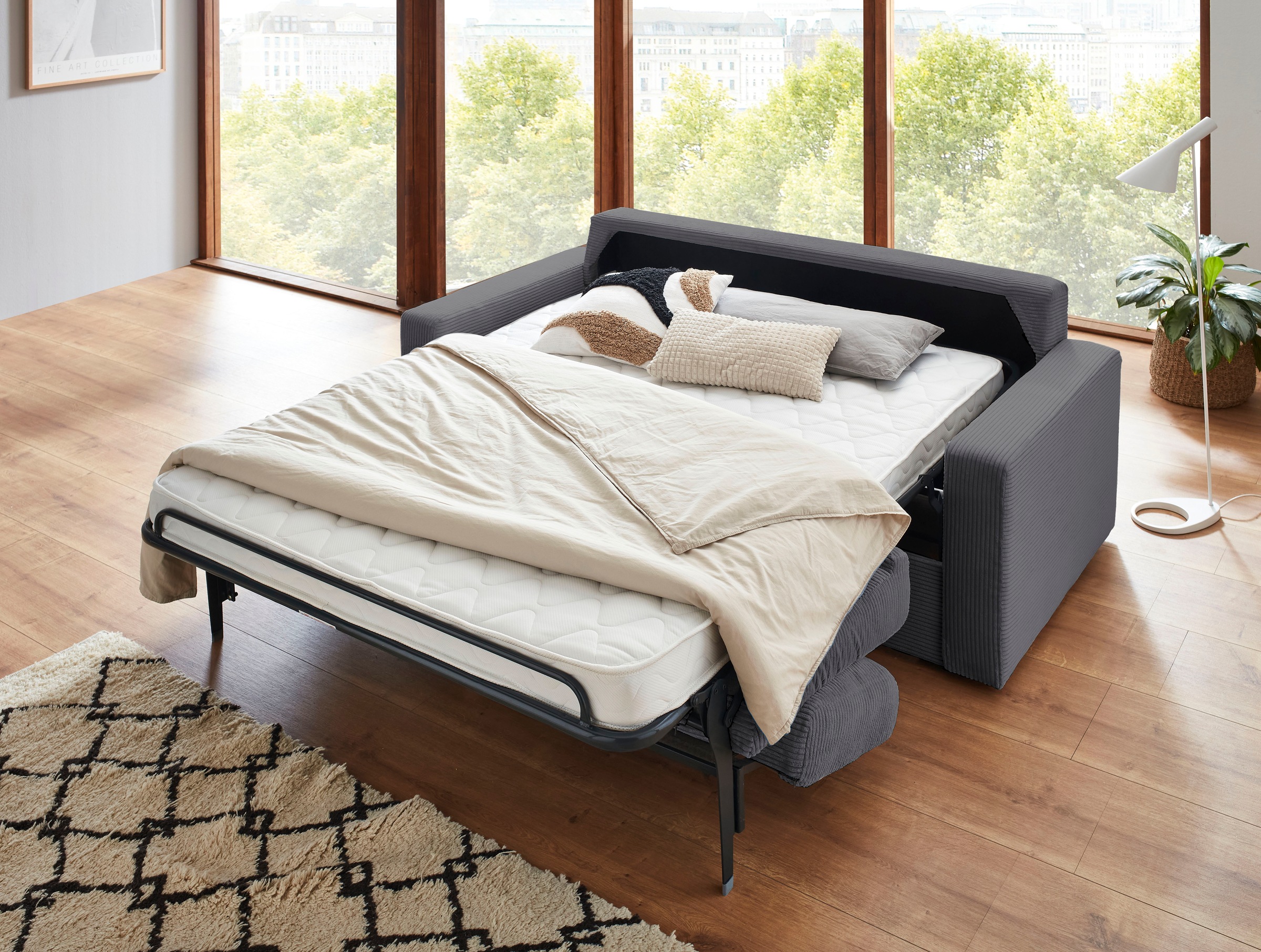 ATLANTIC home collection Schlafsofa »Rolando«, für Dauerschläfer geeignet inklusive hochwertiger Matratze