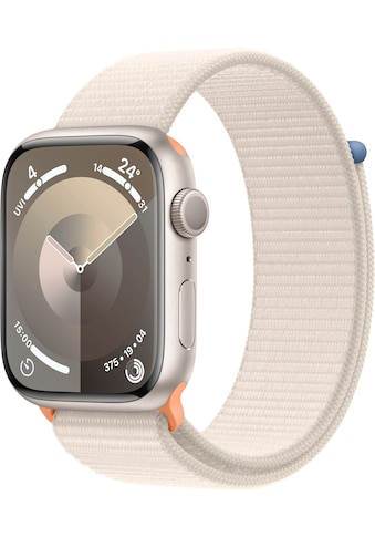 Smartwatch »Watch Series 9 GPS Aluminium 45mm One-Size«, (Watch OS 10)