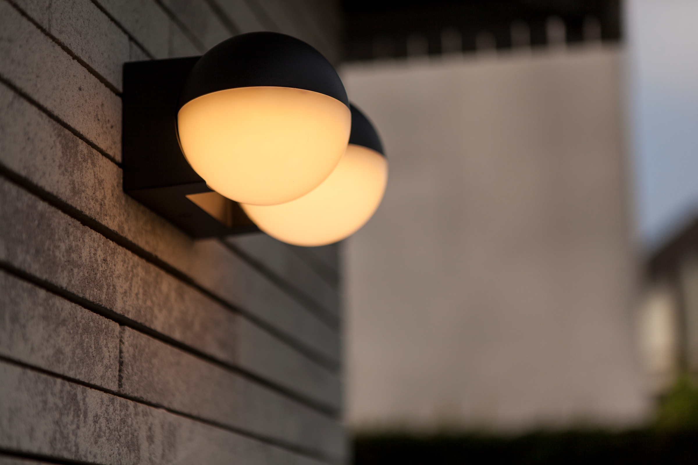 LUTEC LED Außen-Wandleuchte »LED-Aussenwandleuchte LOOMA«, 1 flammig, Leuchtmittel LED-Board | LED fest integriert, drehbare Köpfe